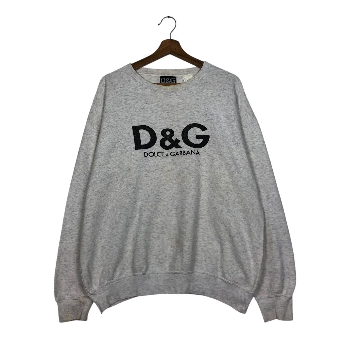 Dolce & Gabbana Vintage Dolce & Gabbana Logo Crewneck Streetwear Pullover Size US M / EU 48-50 / 2 - 2 Thumbnail