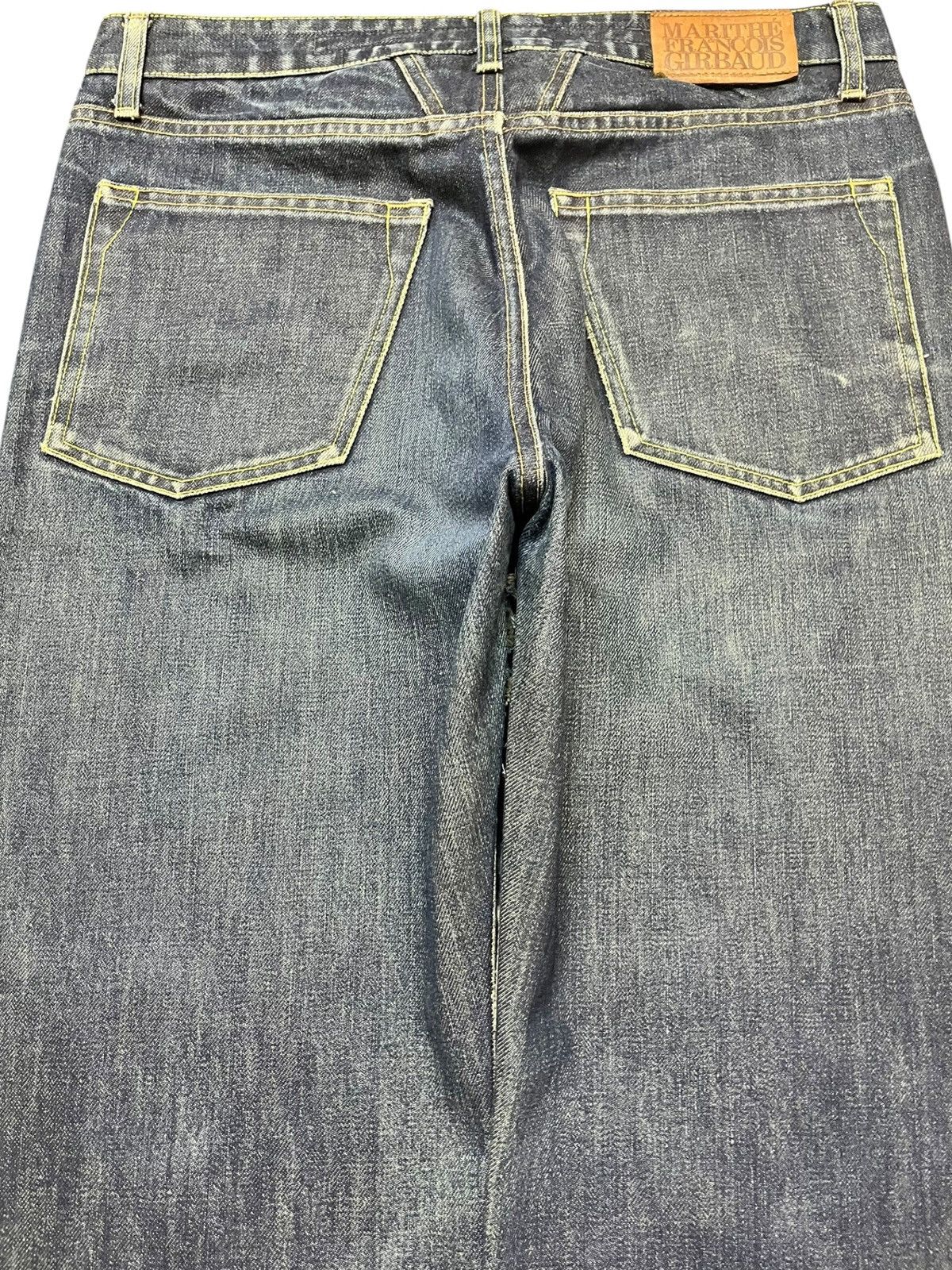 Marithe + Francois Girbaud Vintage Marithe Francois Girbaud Blue Indigo Denim Size US 32 / EU 48 - 6 Thumbnail