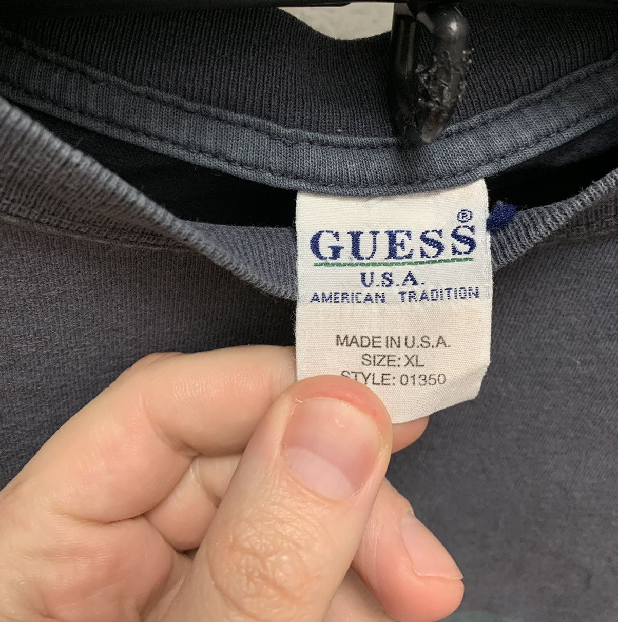 Guess Guess Made in Usa vintage 1990 t-shirt 2XL XXL JEANS Size US XXL / EU 58 / 5 - 5 Thumbnail