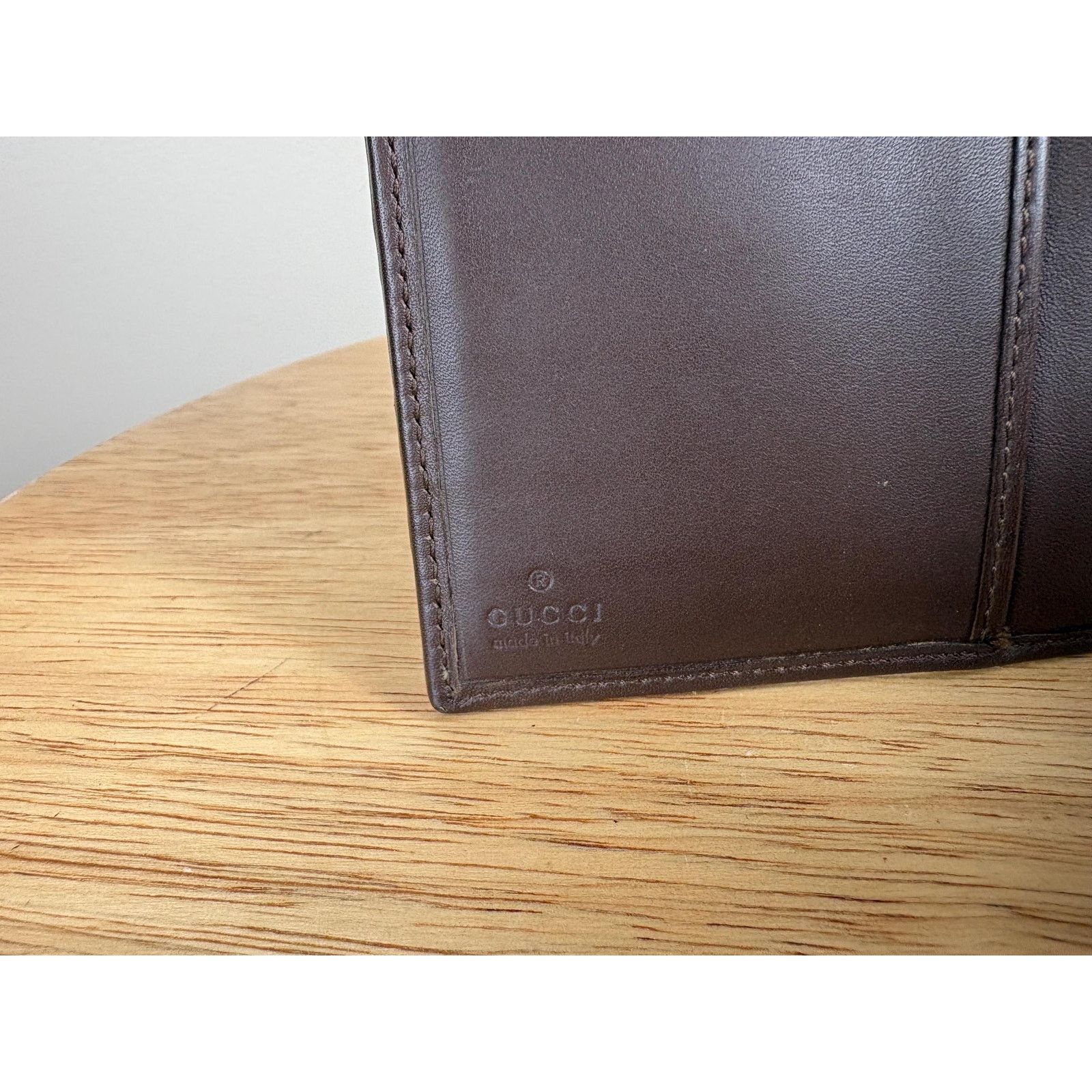 Gucci Authentic Gucci Compact Agenda GG Black Size ONE SIZE - 6 Thumbnail