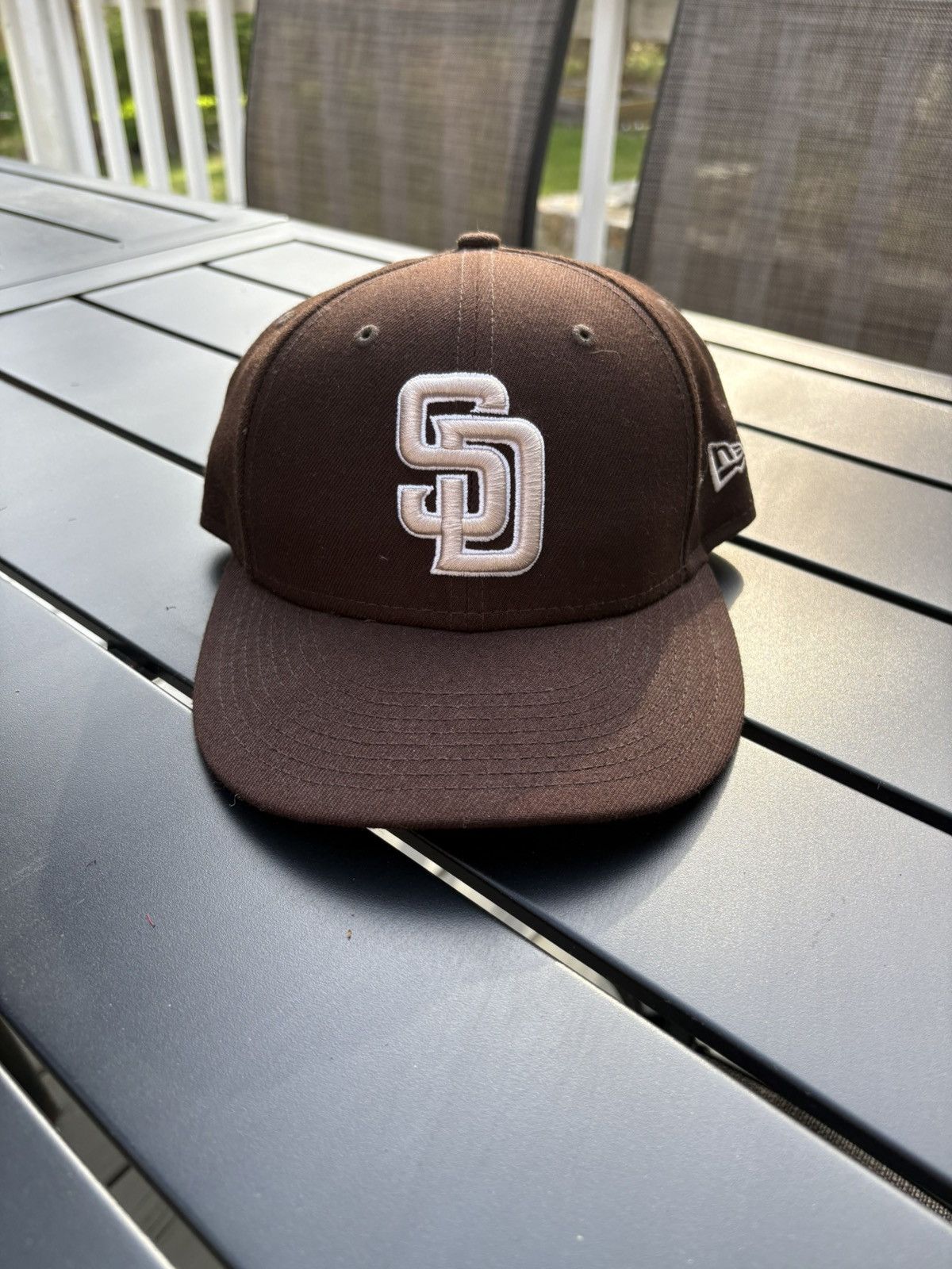 MLB × New Era San Diego Padres MLB Fitted Hat New Era Size ONE SIZE - 1 Thumbnail