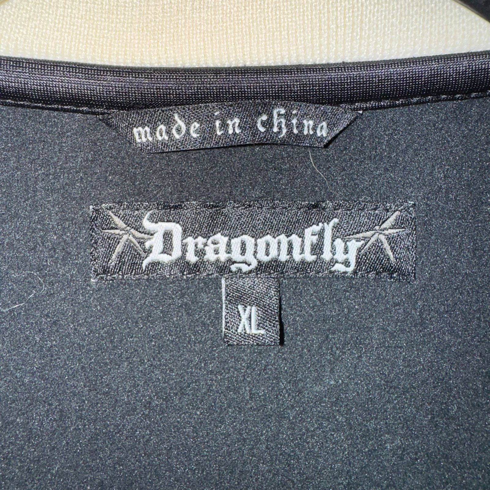 Dragonfly Vintage Y2K dragonfly grunge 00s flame zip up track jacket Size US XL / EU 56 / 4 - 3 Thumbnail