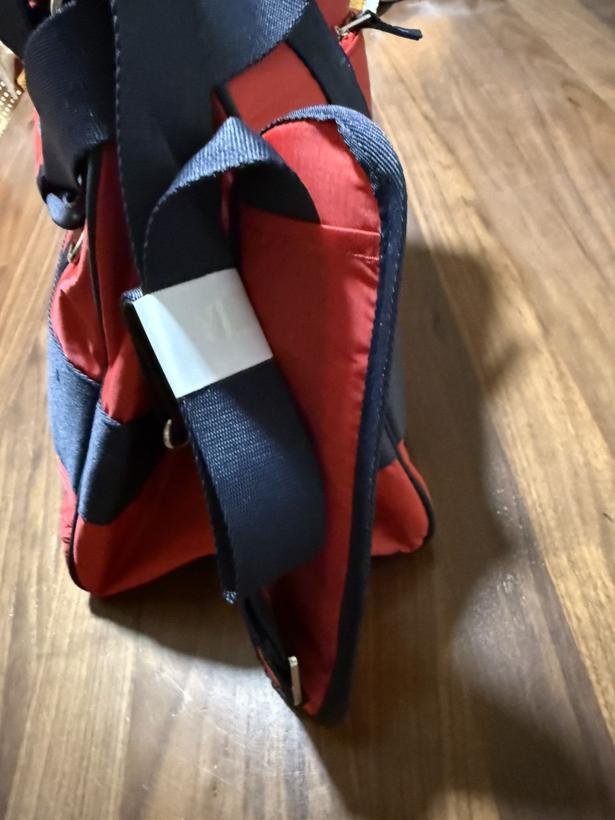 Aime Leon Dore Aime Leon Dore Nylon Duffle Bag Equestrian Red ALD Queens Size ONE SIZE - 6 Thumbnail