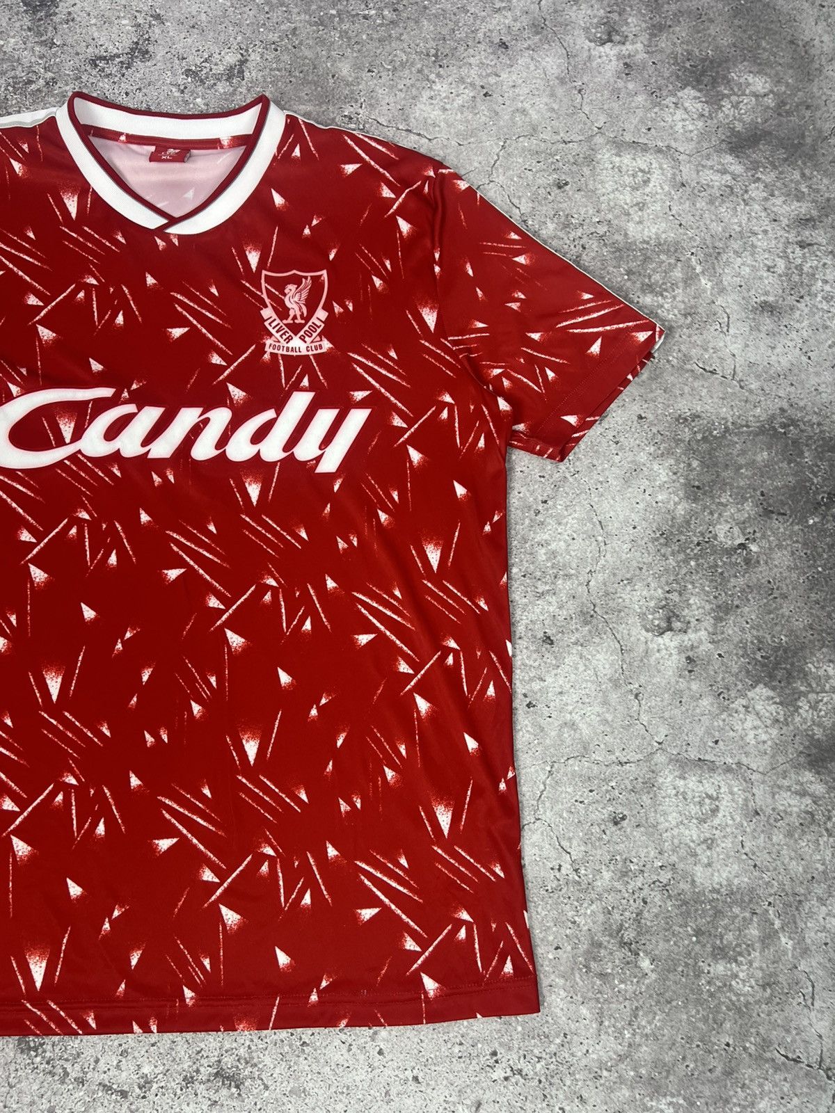 Vintage Liverpool Candy Football Shirt Soccer Jersey Size US XL / EU 56 / 4 - 3 Thumbnail