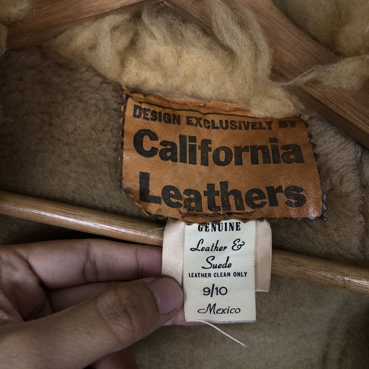 Genuine Leather 🔥RARE GENUINE LEATHER JACKET CALIFORNIA SUEDE MINK FUR Size US M / EU 48-50 / 2 - 13 Thumbnail