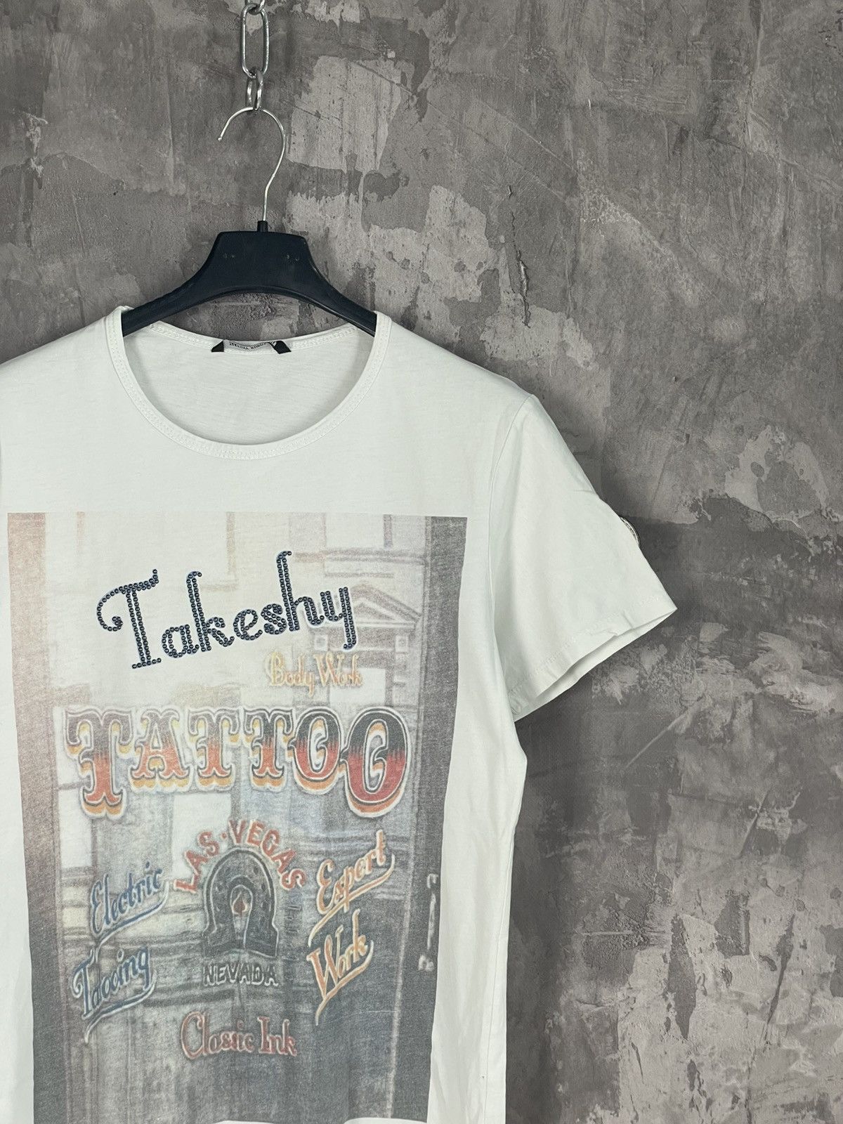 Japanese Brand × Takeshy Kurosawa × Vintage Vintage Takeshy Kurosawa Tattoo T-shirt Japanese Size M Size US M / EU 48-50 / 2 - 4 Thumbnail