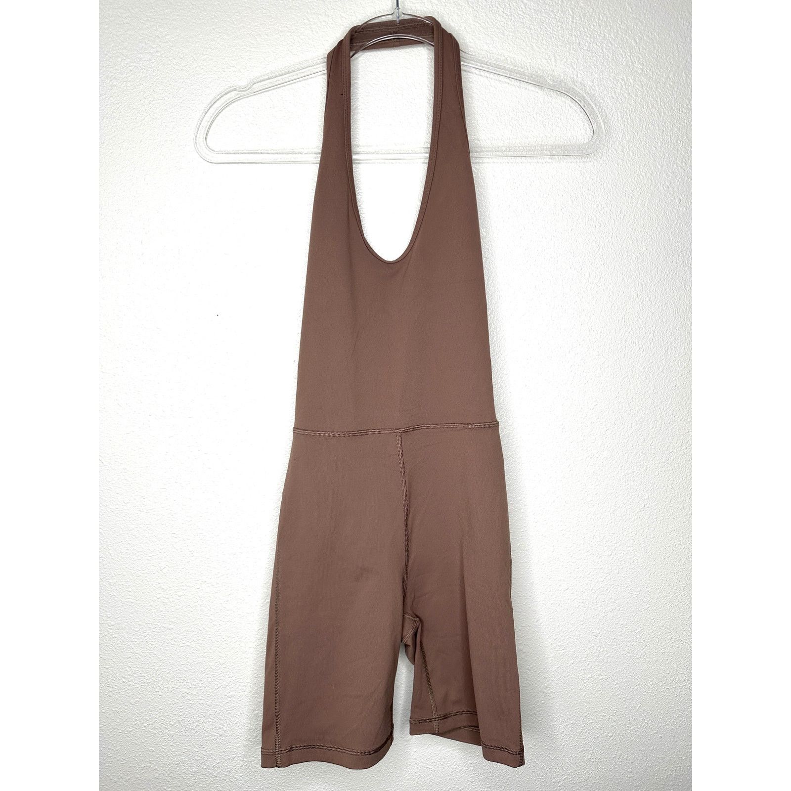 Other Wilfred Free Mocha Brown Look Halter Top Romper XS Size 24" / US 00 / IT 34 - 1 Thumbnail