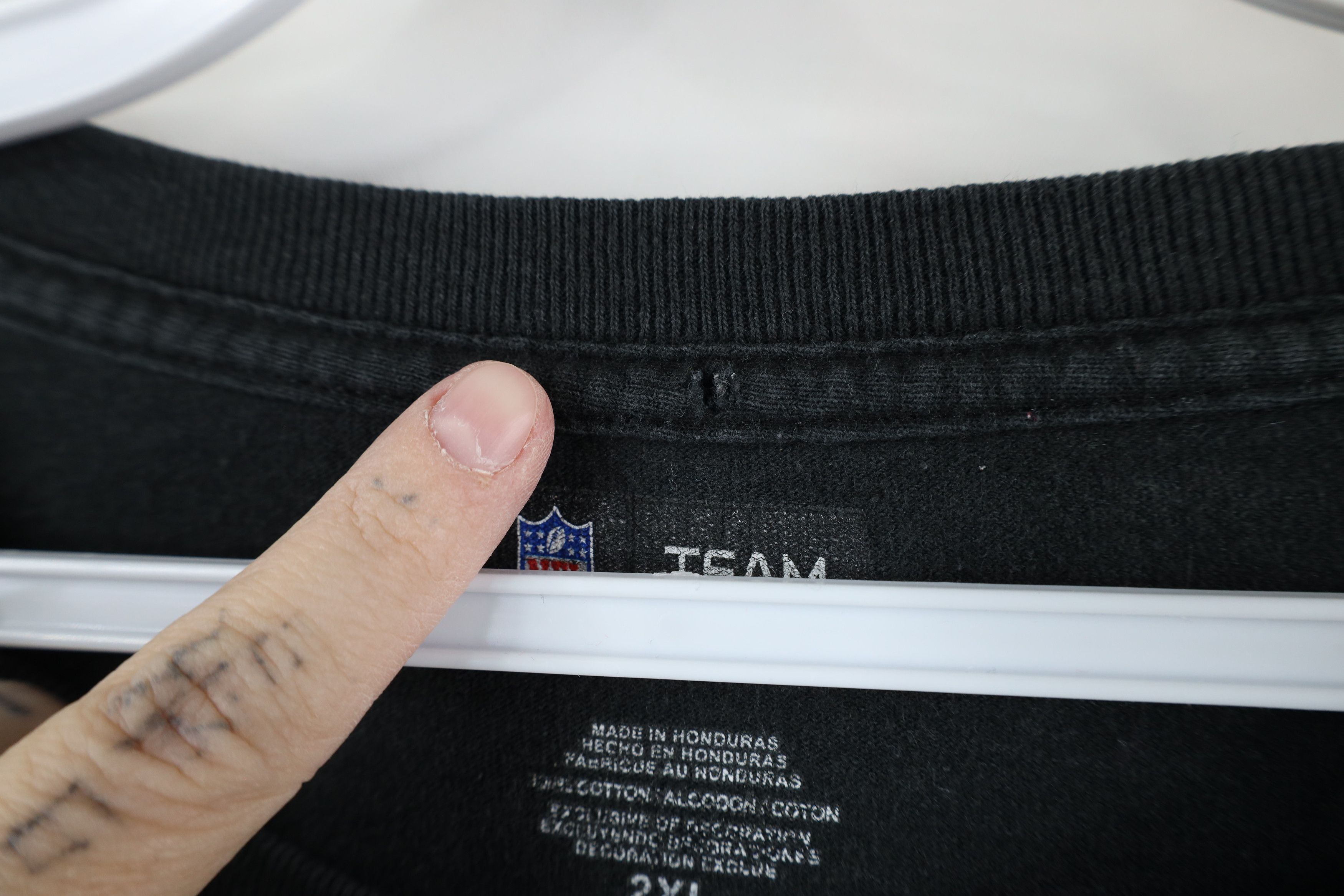 Vintage Vintage Y2K Steelers Football Long Sleeve T-Shirt Black Size US XXL / EU 58 / 5 - 6 Thumbnail