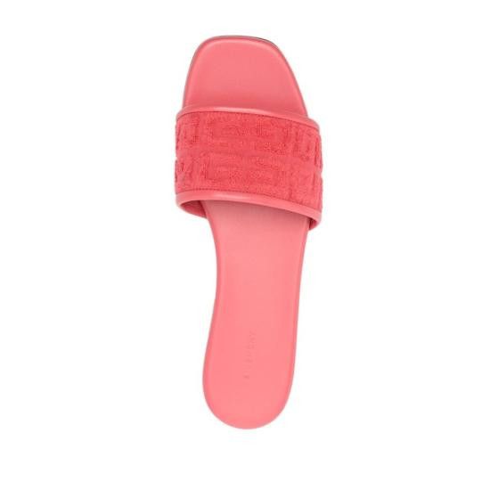 Givenchy o1w1db10525 4G Flat Mules in Pink Size US 9 / IT 39 - 4 Thumbnail