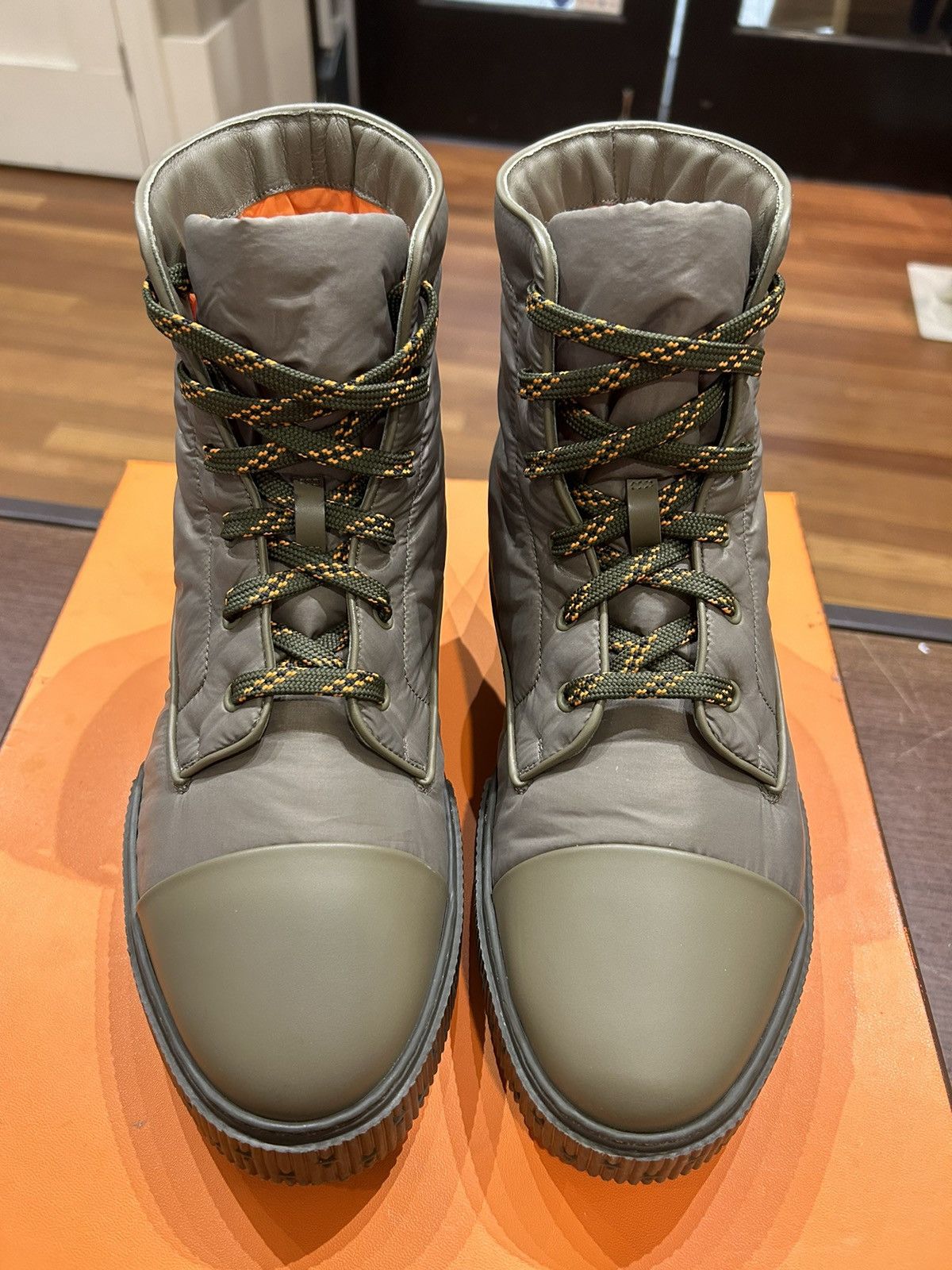 Hermes Hermes Calfskin Parachute Boot Size US 10.5 / EU 43-44 - 4 Thumbnail