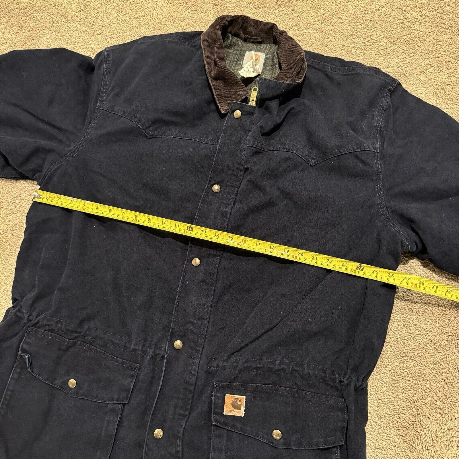 Carhartt Vintage Carhartt Blanket Lined Ranch Chore Jacket XXL Coat Size US XXL / EU 58 / 5 - 9 Thumbnail
