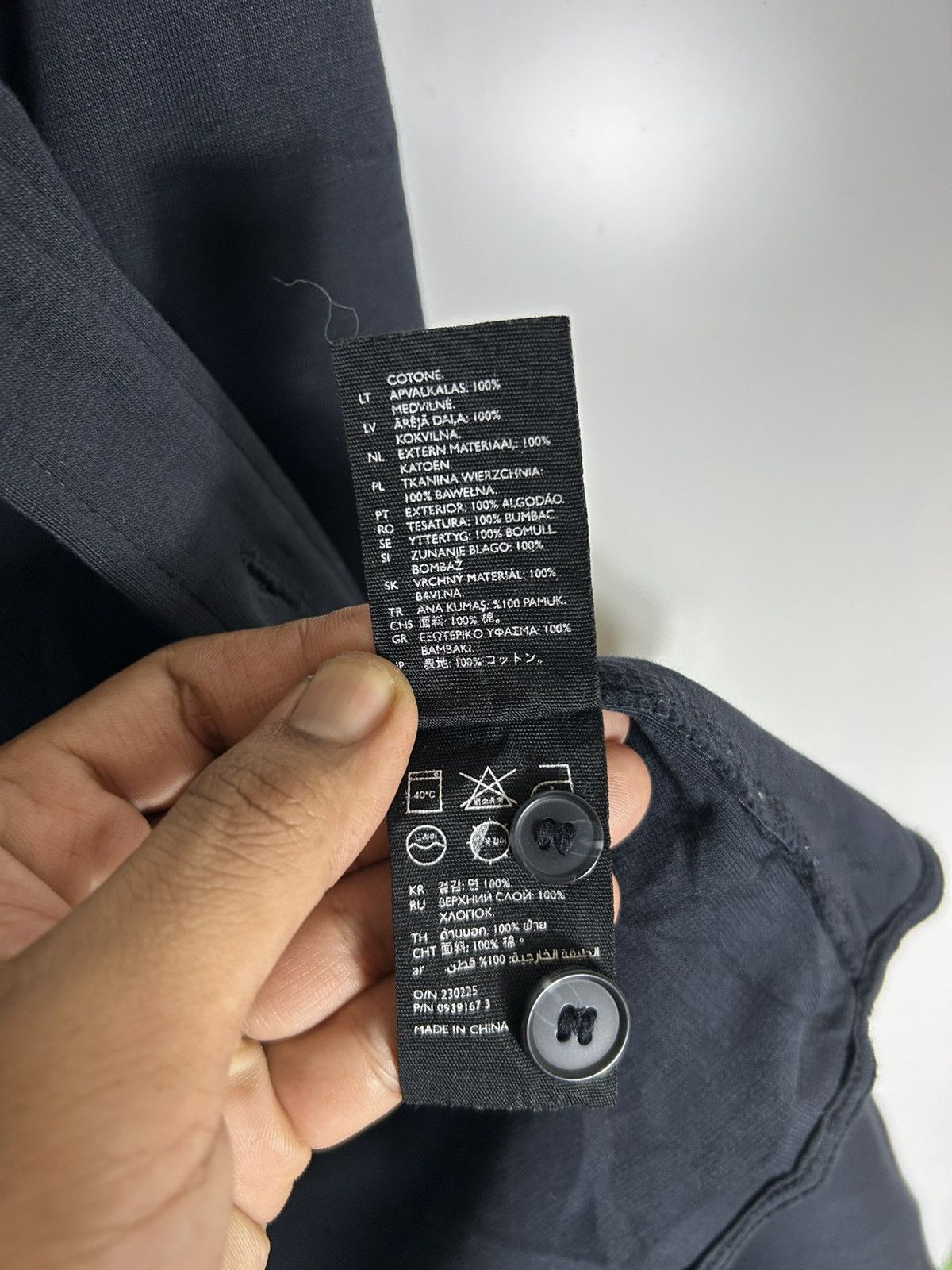 Cos 🔥COS Dark Blue Button Chore Shirt Jacket Size US M / EU 48-50 / 2 - 11 Thumbnail