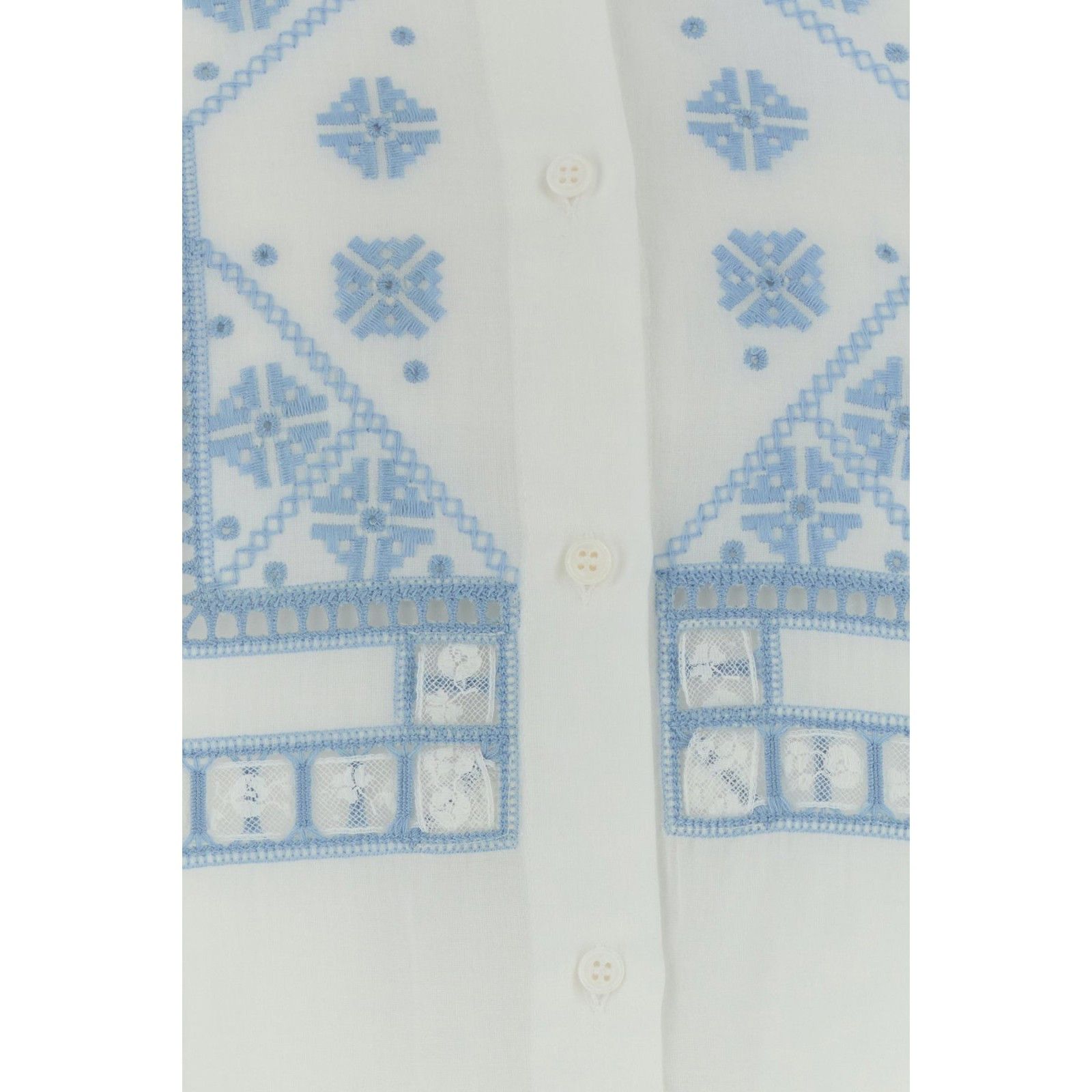 ERMANNO SCERVINO White Cotton Shirt New & Authentic (Women's