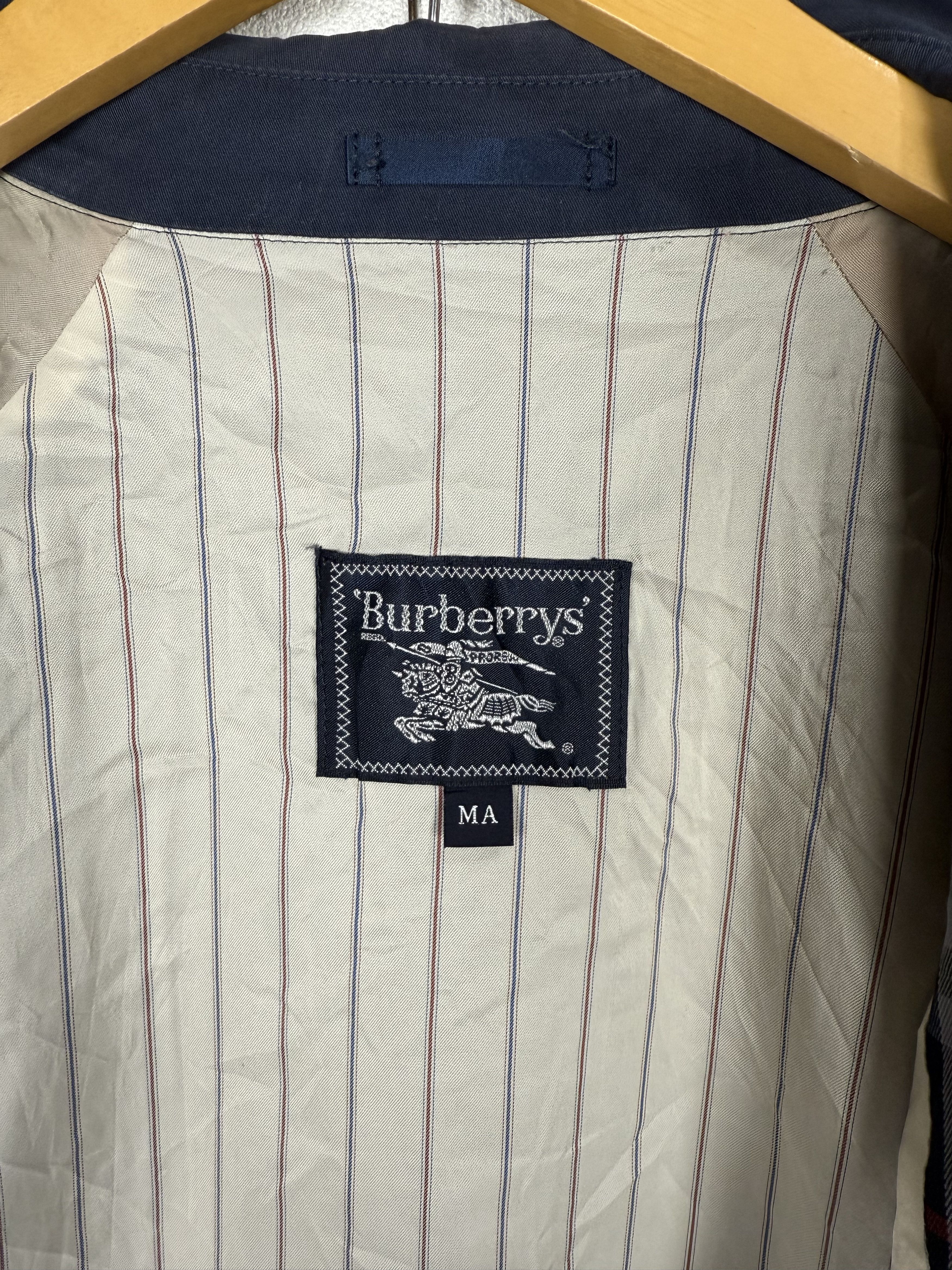 Burberry Vintage 90s Burberry Jacket Size US S / EU 44-46 / 1 - 7 Thumbnail