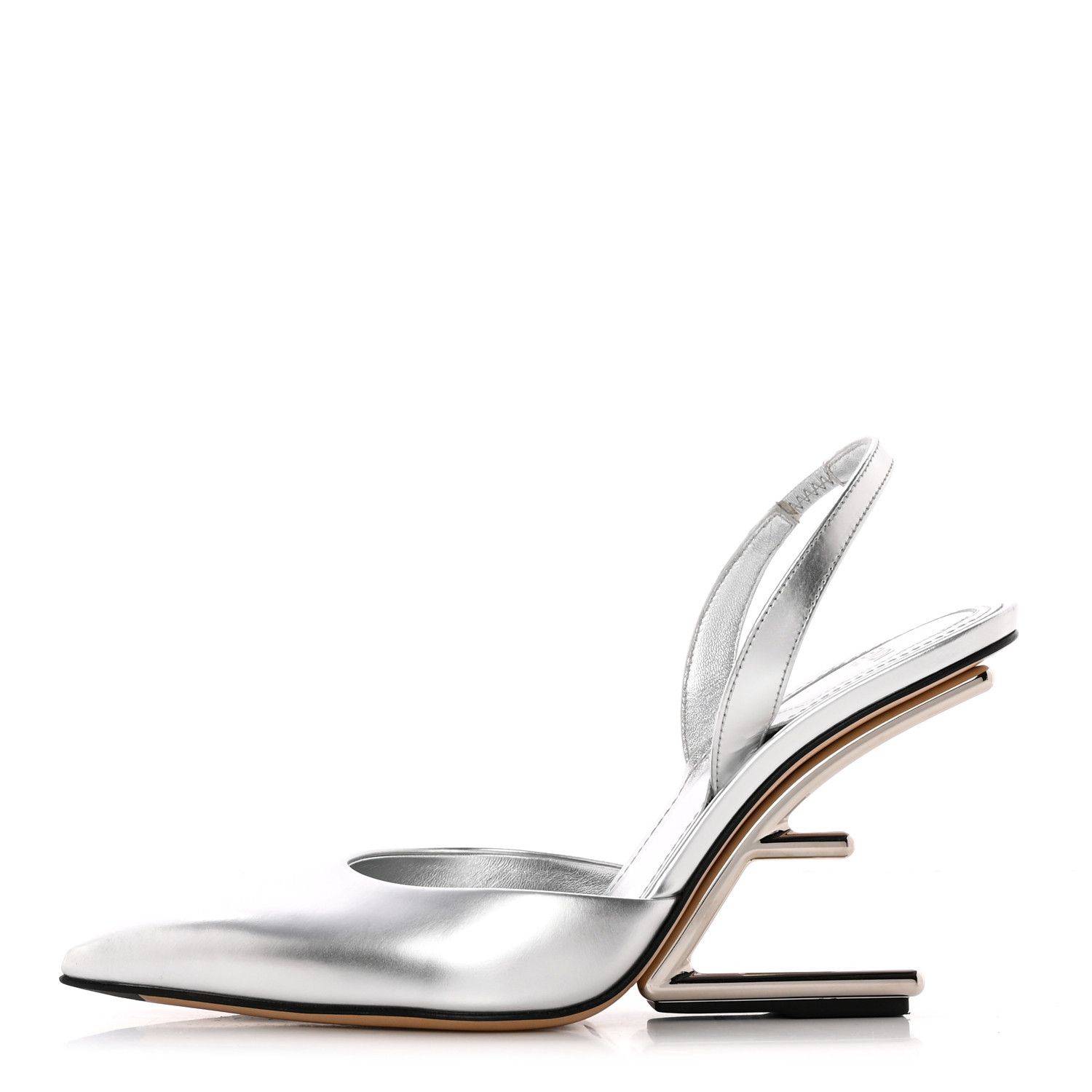 Fendi o1loc1c0824 Sandal in Silver Size US 9 / IT 39 - 1 Thumbnail