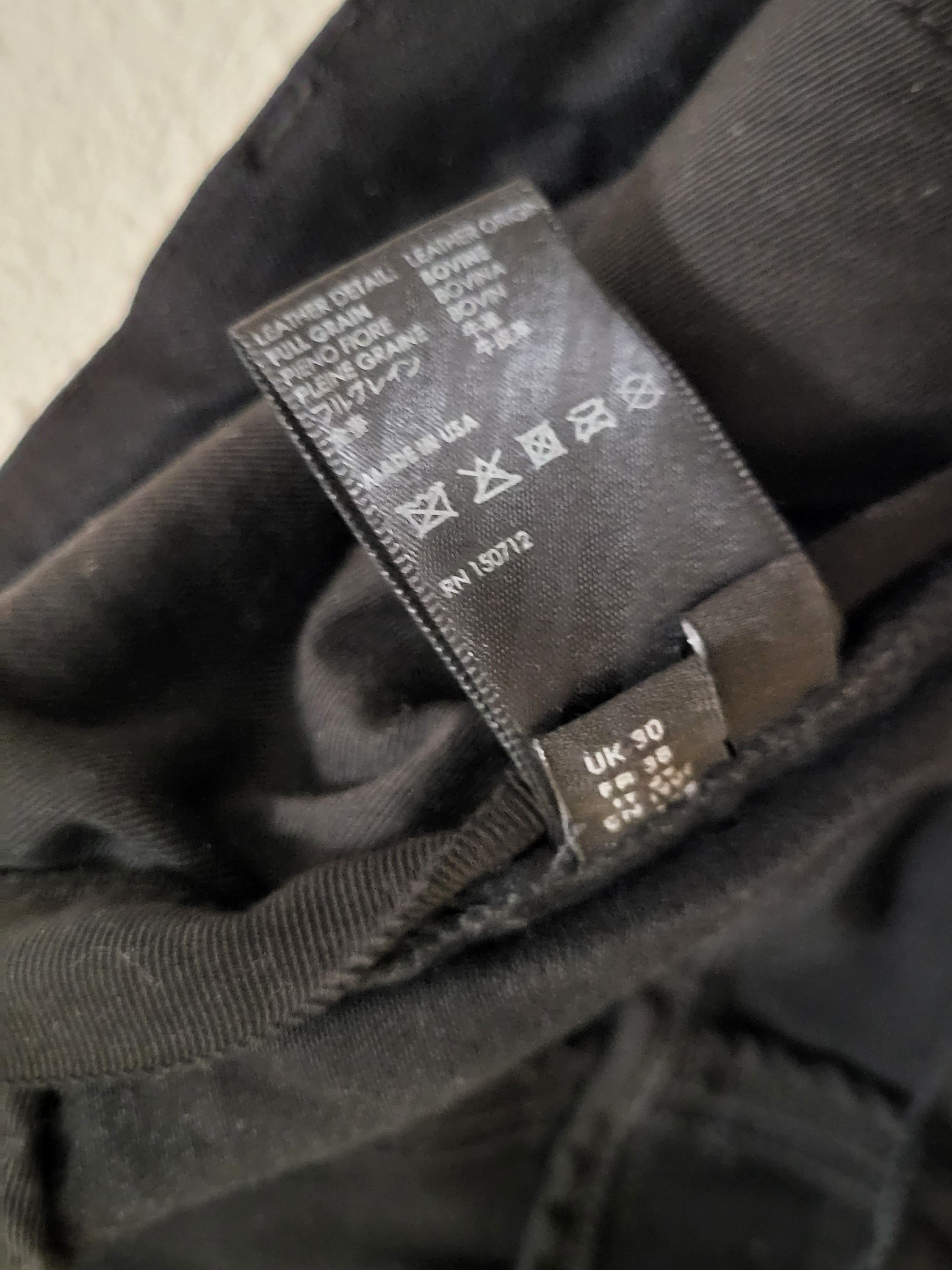 Amiri $1.3k Camo Leather Logo Applique Distressed Denim Size US 30 / EU 46 - 9 Thumbnail
