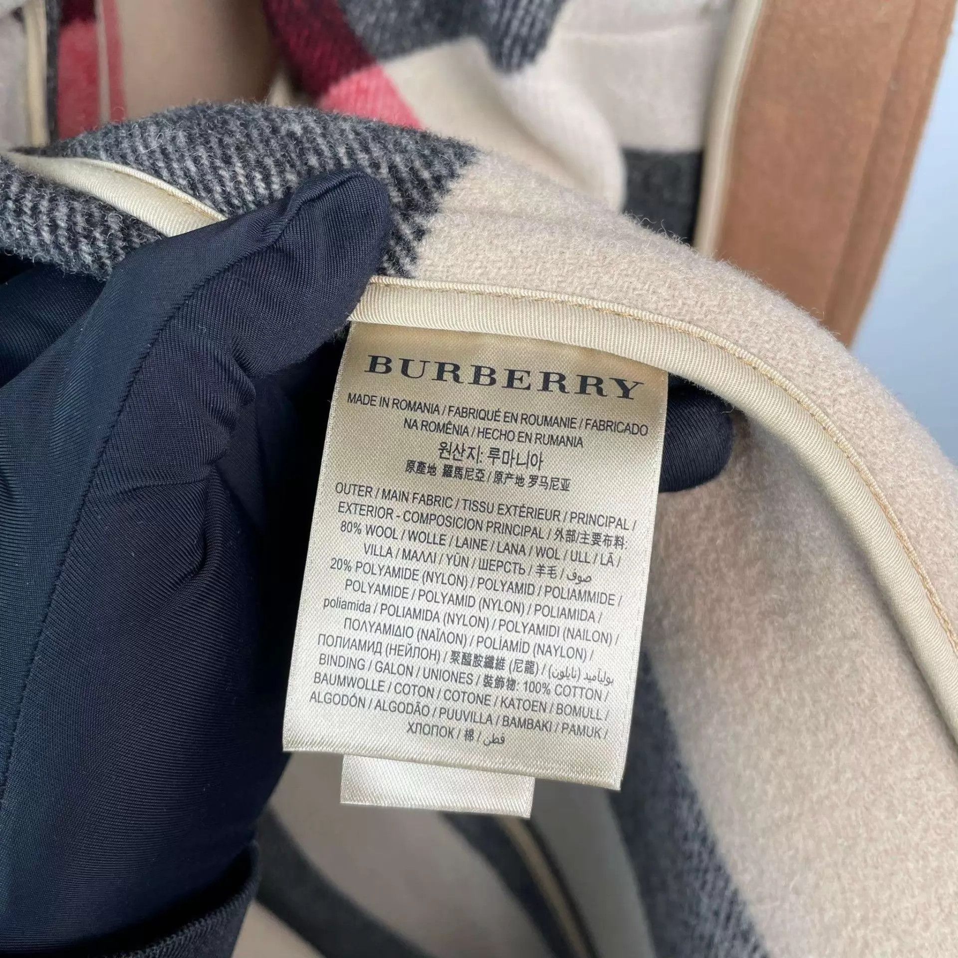 Burberry Burberry Check Coat 95 New Size US XL / EU 56 / 4 - 6 Thumbnail