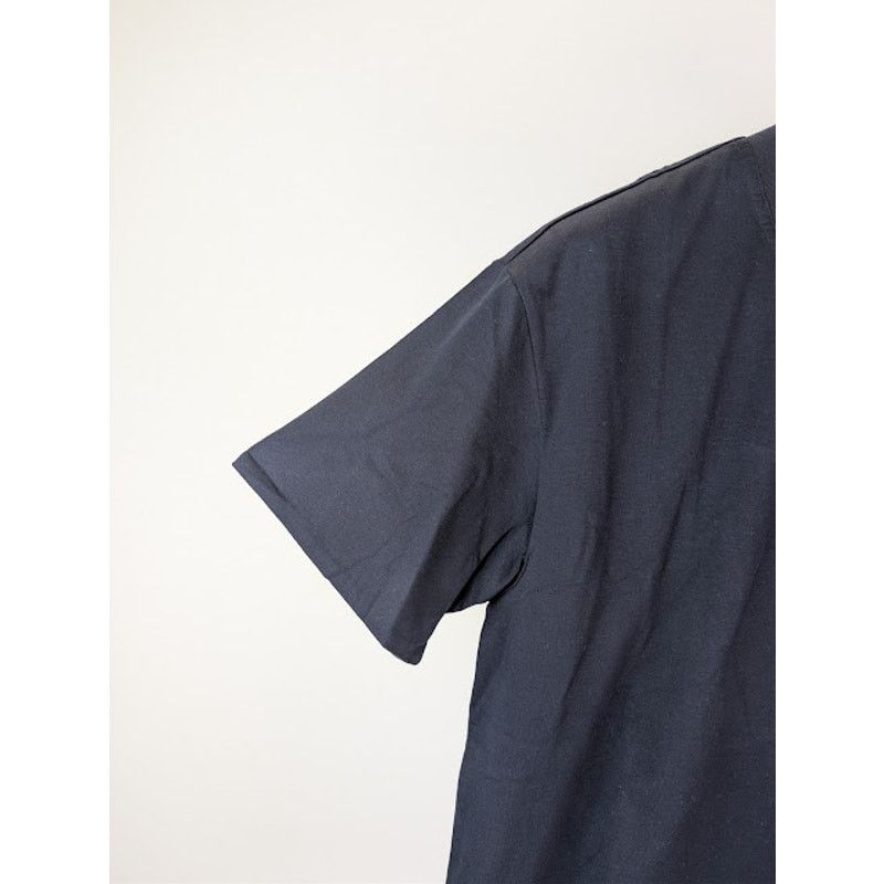 Bottega Veneta o1rshd1 Double Layer Cotton jersey T-Shirt Navy Blue/Yellow Size US XS / EU 42 / 0 - 6 Thumbnail