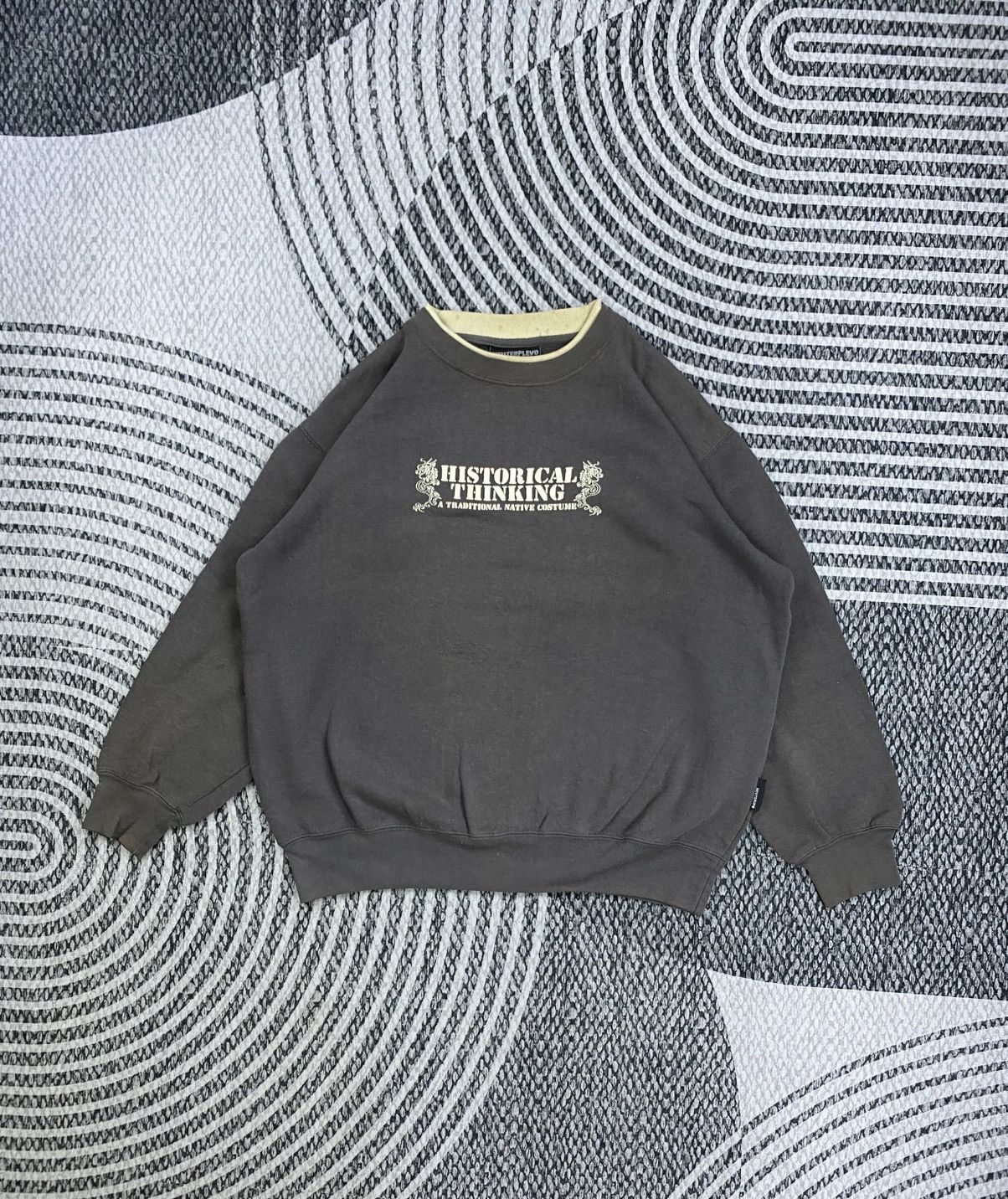 Japanese Brand Historical Thinking Dragonfly Back Hit Print LSweatshirt Size US L / EU 52-54 / 3 - 2 Thumbnail