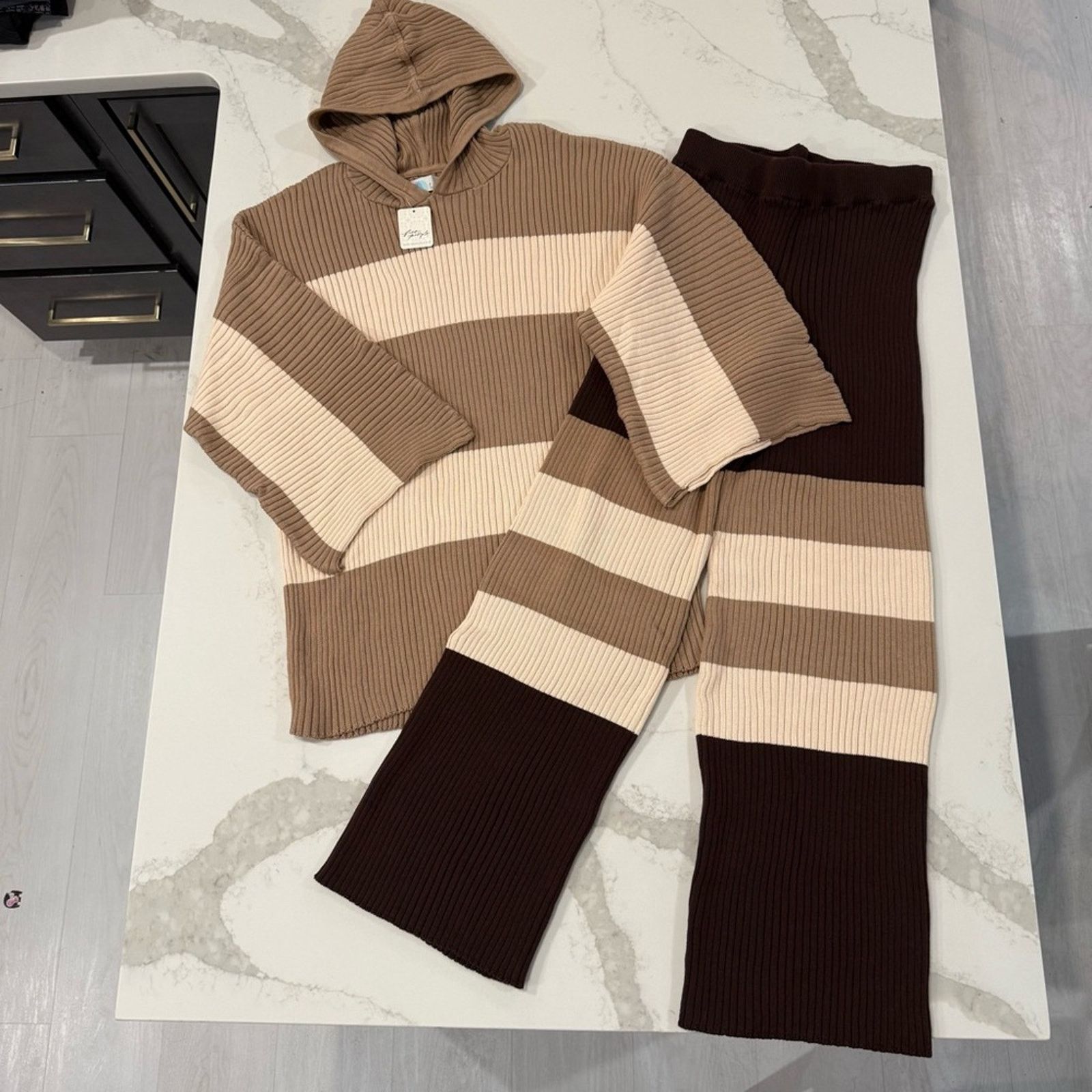 Free People Free People Beach NWT Kami Hooded Sweater Set Womens Small Size S / US 4 / IT 40 - 4 Thumbnail
