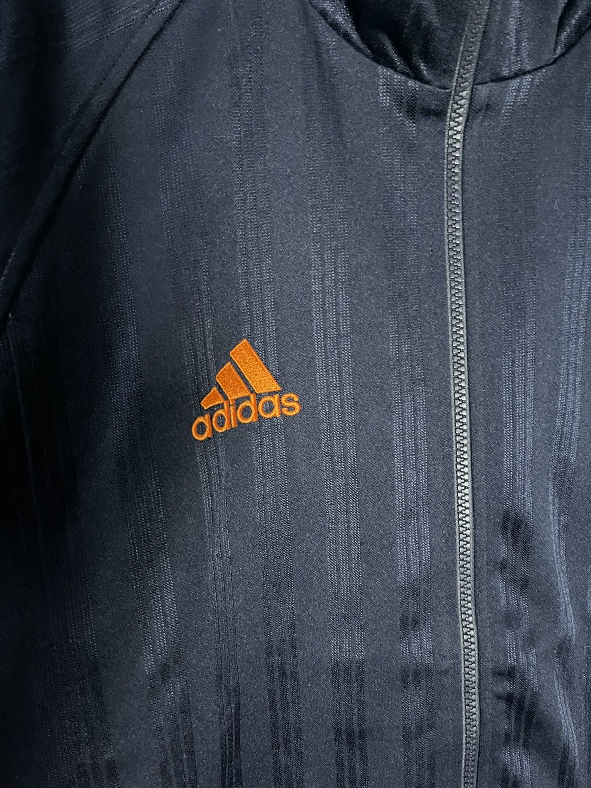 Adidas Adidas Track Jacket Stripes Orange Size US L / EU 52-54 / 3 - 6 Thumbnail