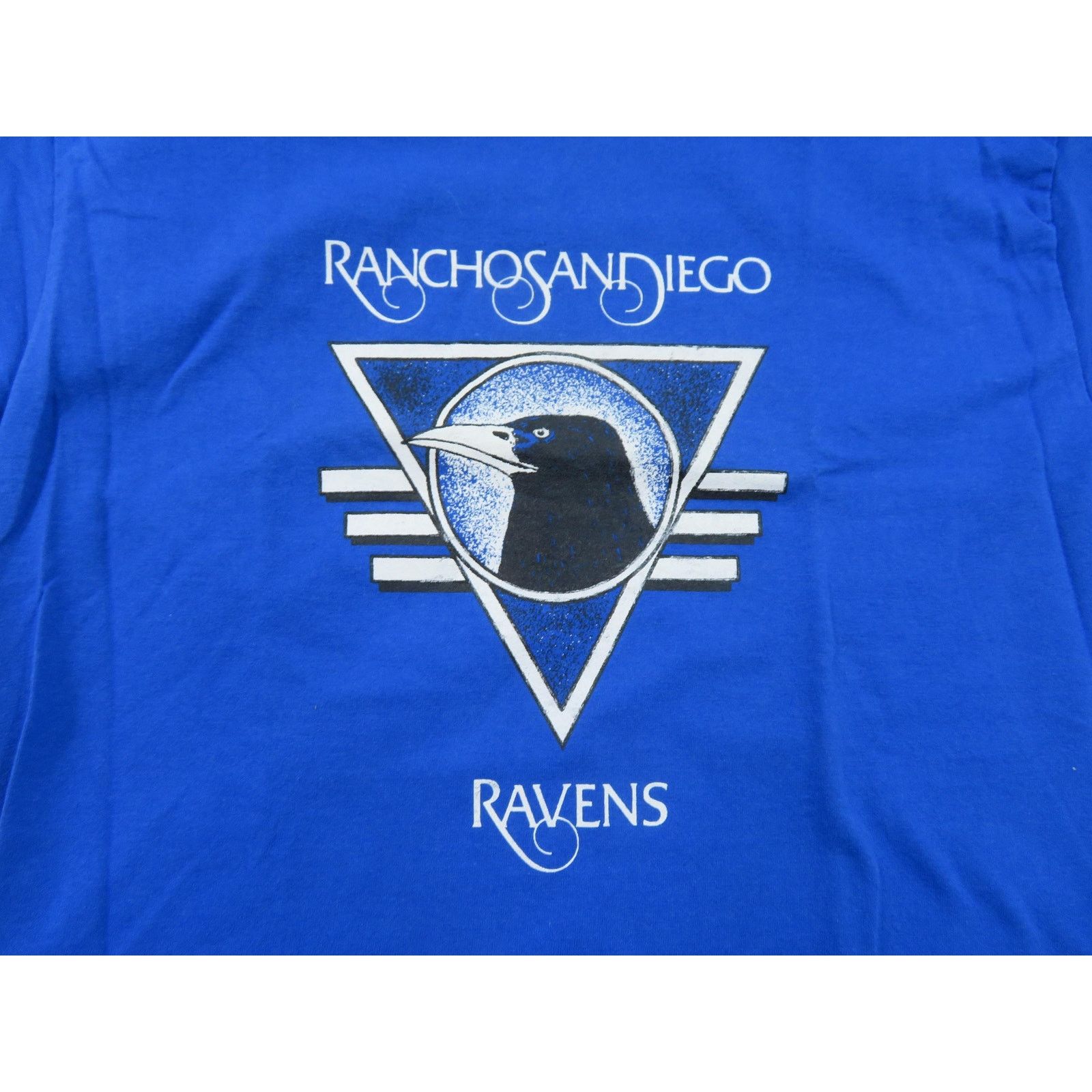 Other Rancho San Diego Ravens Blue White T-shirt Sz M 1990s Size US M / EU 48-50 / 2 - 2 Thumbnail