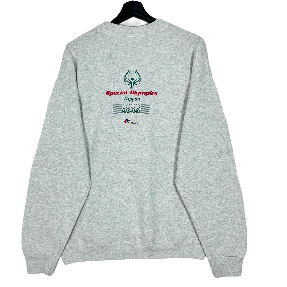 USA Olympics × Vintage Vintage Y2K Special Olympics Nippon Nagano 2000 Sweatshirt Size US L / EU 52-54 / 3 - 1 Thumbnail