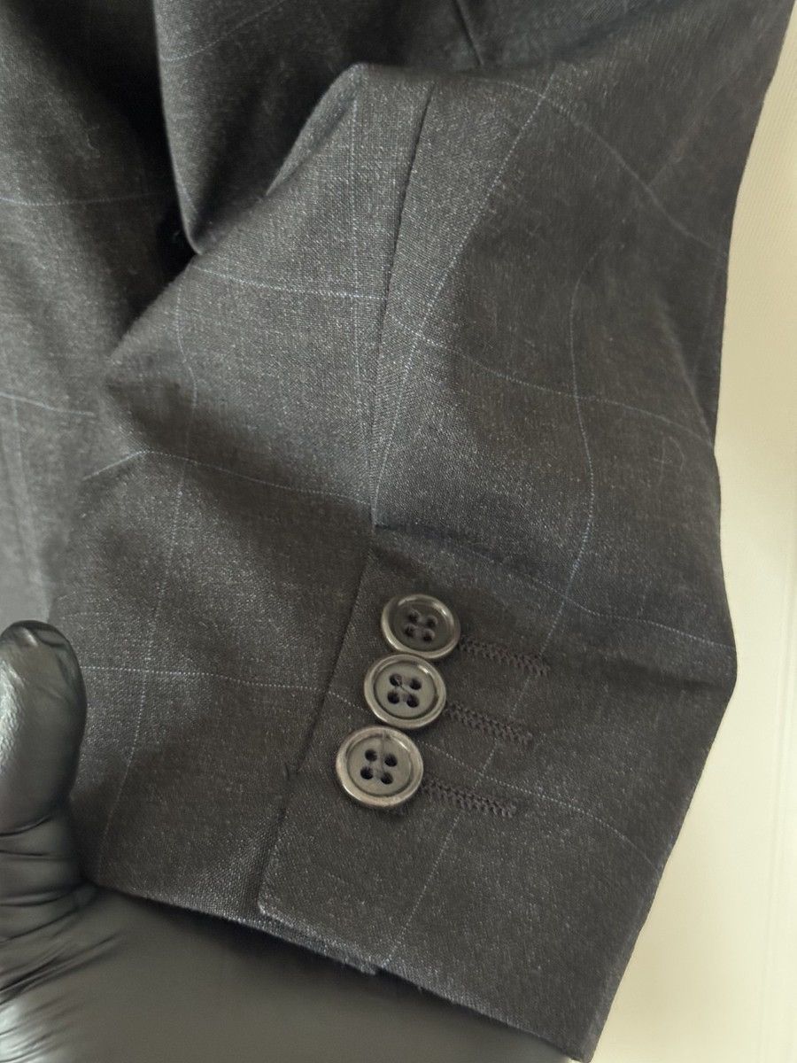 Balmain Balmain Paris Blazer Jacket Black 100%Wool Classic Suit Coat Size 50R - 11 Thumbnail