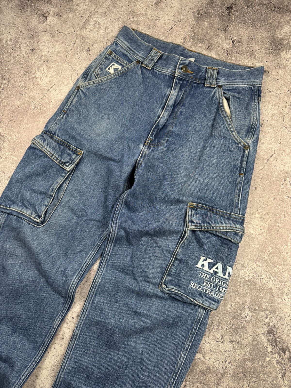 Karl Kani Vintage Karl Kani Baggy Jeans Carpenter Rap Y2K 90s Skate Size US 31 - 2 Thumbnail