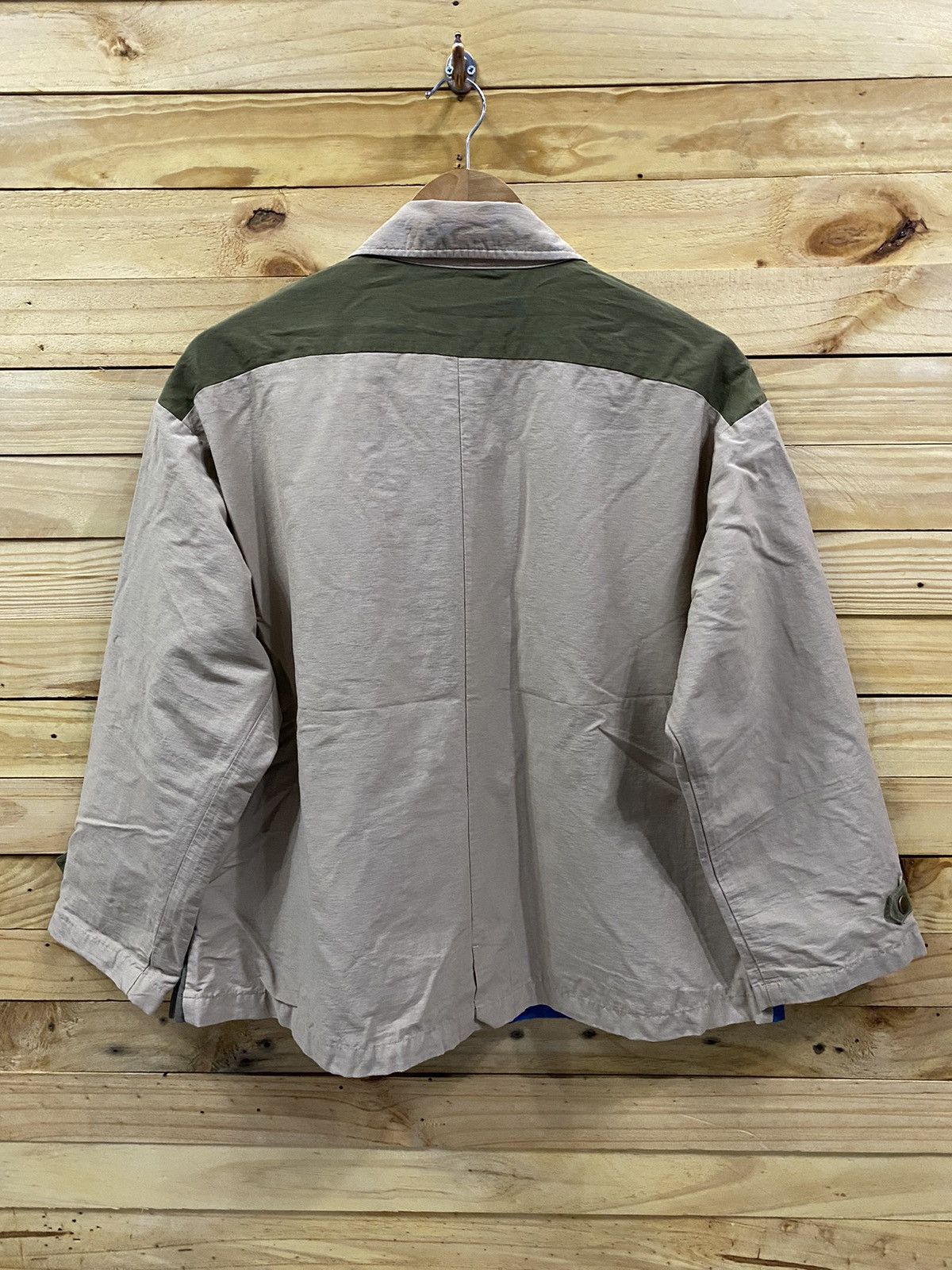 Japanese Brand EMAGO colorblock light jacket Size US M / EU 48-50 / 2 - 2 Thumbnail