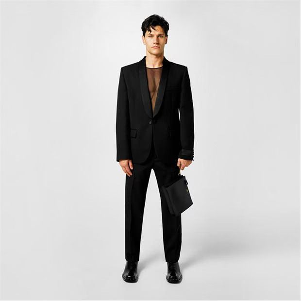 Valentino o1g2r1mq0724 Wool Pants in Black Size US 32 / EU 48 - 6 Thumbnail