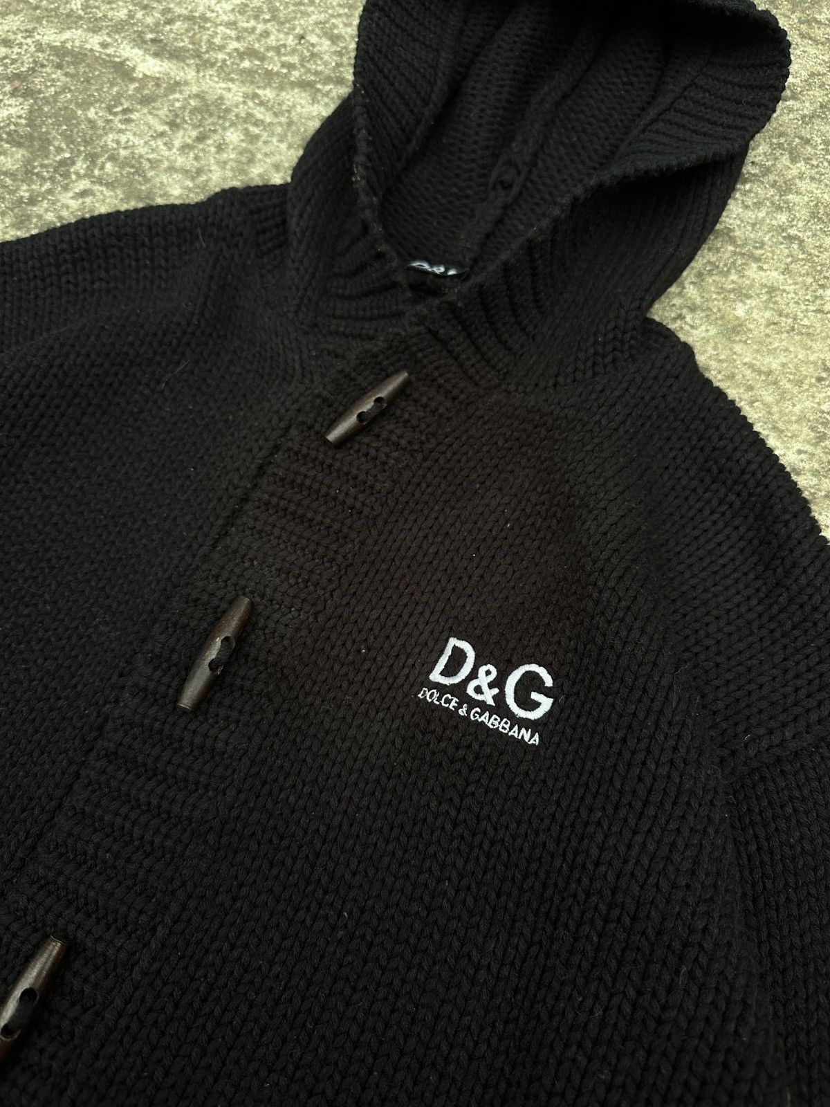 Designer Y2K Dolce&Gabbana D&G Knitwear Jackets Streetwear Rare Style Size US L / EU 52-54 / 3 - 2 Thumbnail