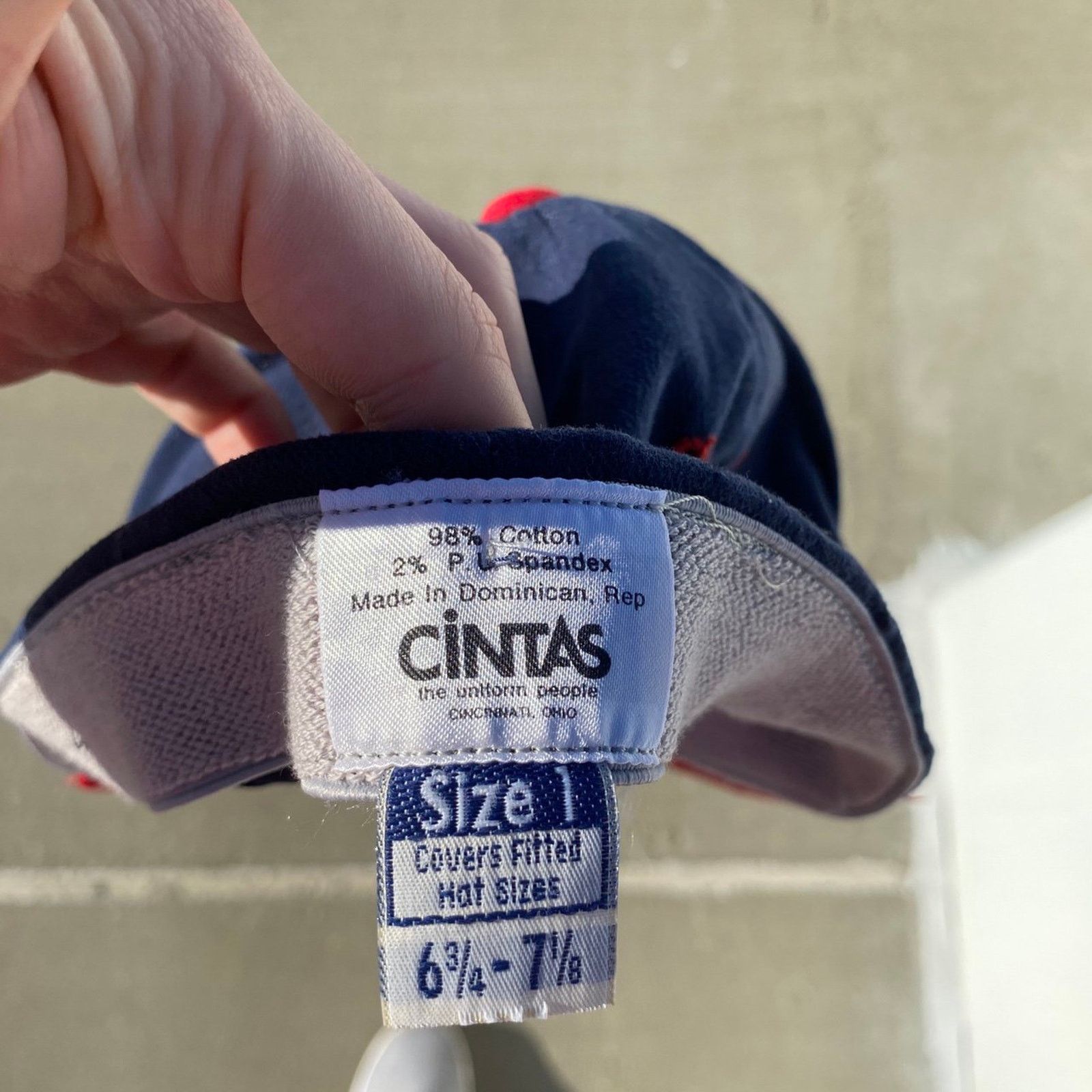 Vintage Vintage 90s North Carolina Machinery Co Hat SIze 6 Navy Blue Size ONE SIZE - 4 Thumbnail