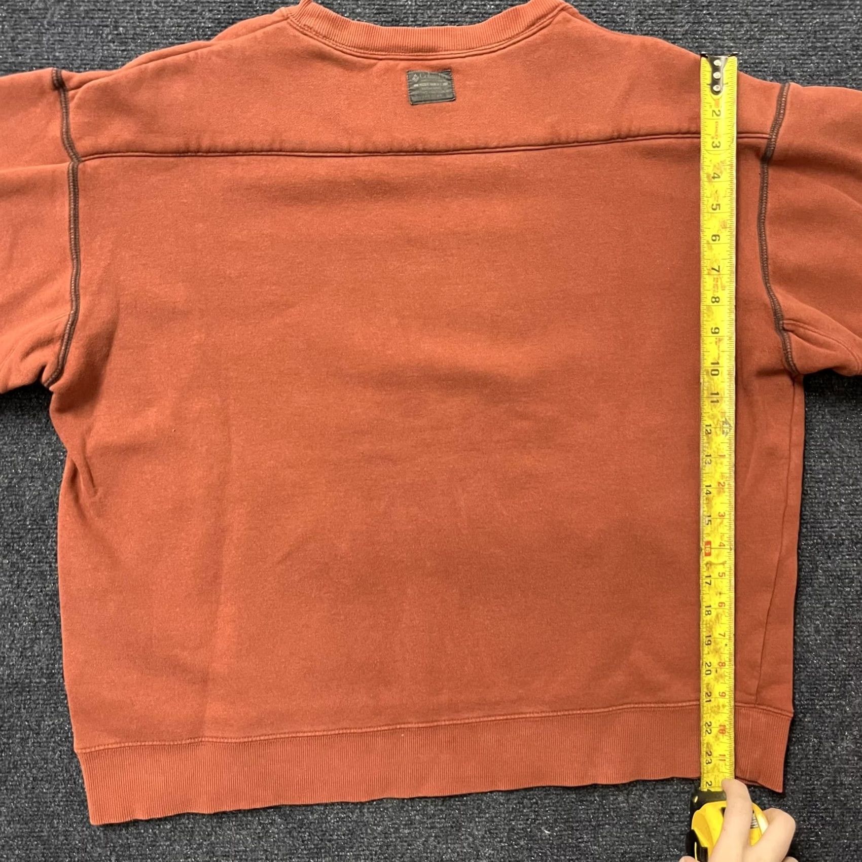 Logo 7 Columbia Sweatshirt Mens L Orange Fleece Pullover Embroidered Logo Casual Size US L / EU 52-54 / 3 - 6 Thumbnail