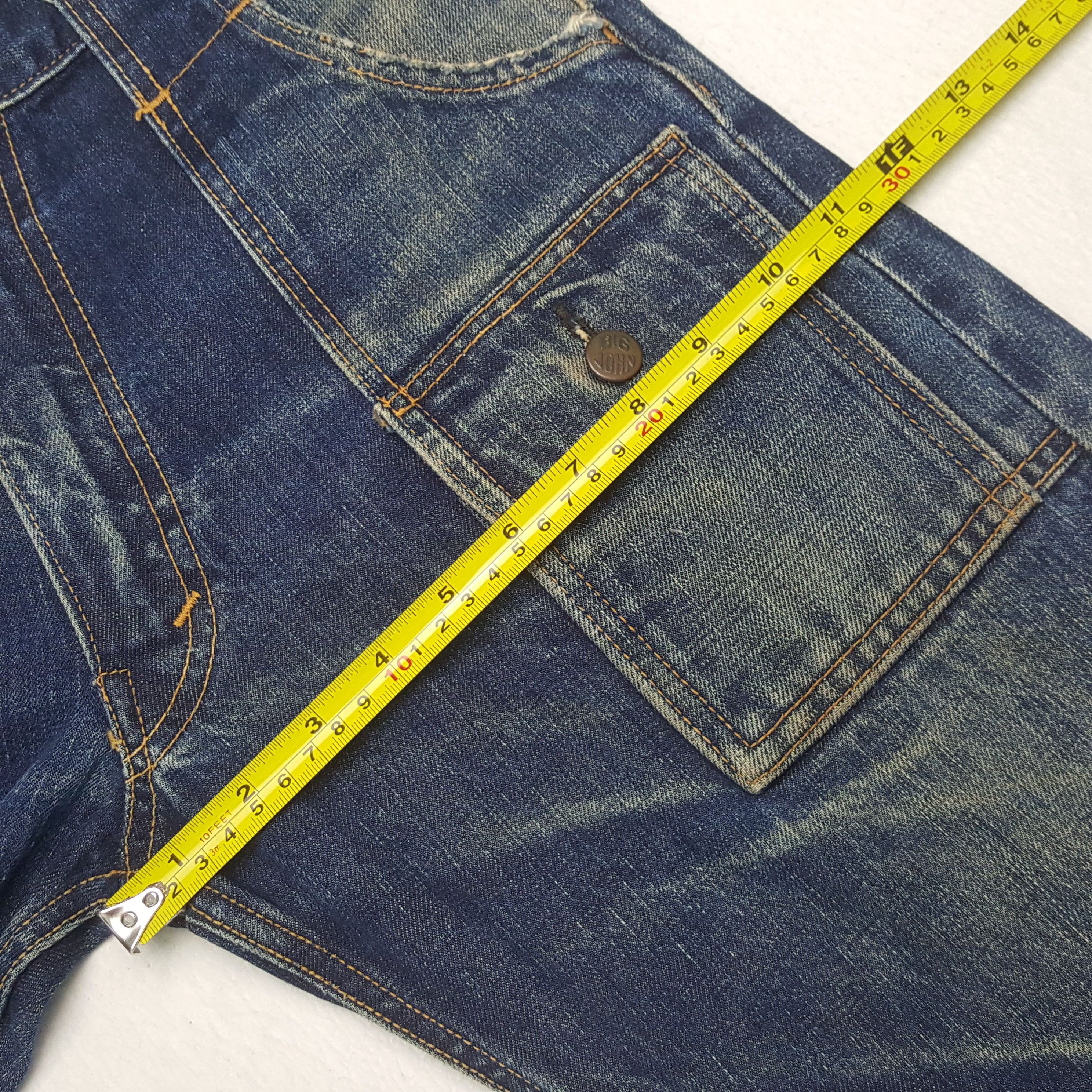 Big John Vintage Big John American Brand Denim Jeans RR17 Size US 31 - 9 Thumbnail