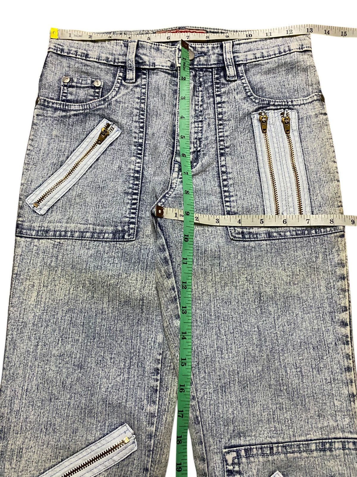 Japanese Brand Vintage Japanese Brand Brenda Zipper Skinny Jeans Size 26" / US 2 / IT 38 - 12 Thumbnail