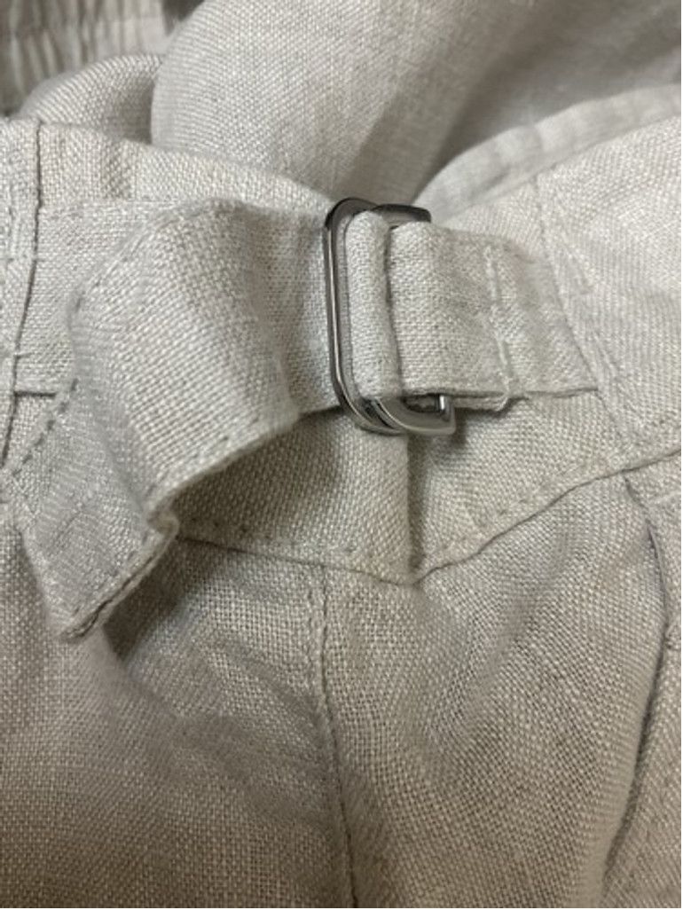 Athleta NWOT Athleta Linen Pockets Tapered Ankle Pants Women Size 16 Size 38" / US 16 / IT 52 - 4 Thumbnail