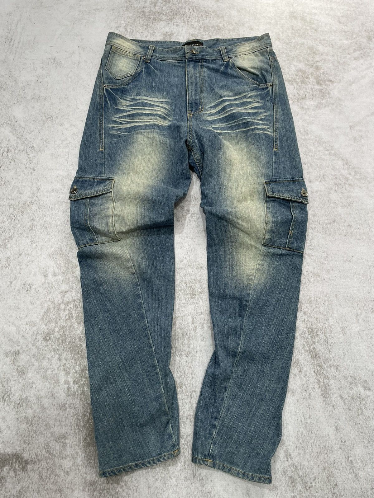 Hysteric Glamour × If Six Was Nine × Le Grande Bleu (L.G.B.) 2000 s japan cargo denim pants y2k style Size US 32 / EU 48 - 1 Thumbnail