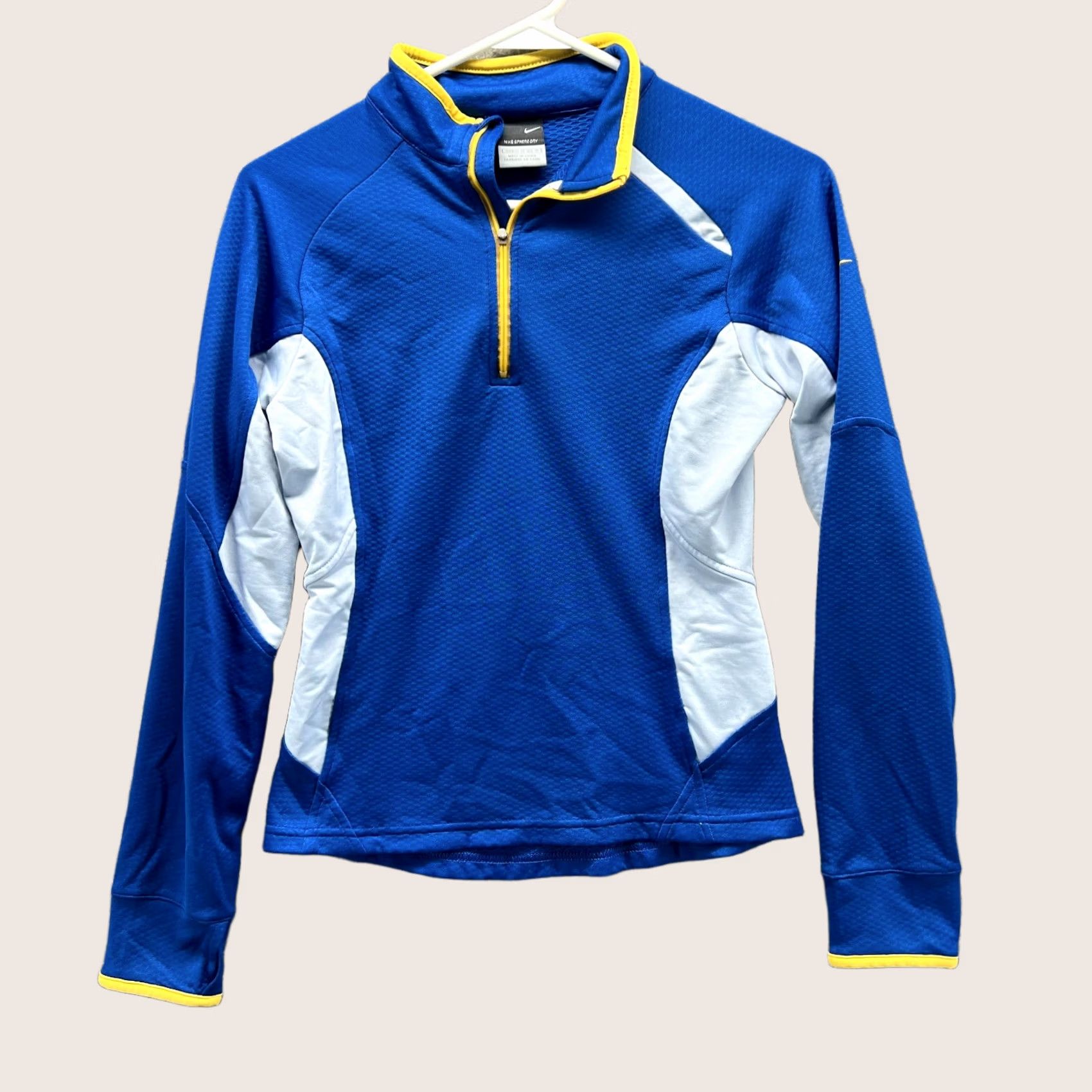 Nike VINTAGE Nike Jacket Women XS Blue Athletic Track Dri-FIT Fit Sportswear Size XS / US 0-2 / IT 36-38 - 1 Thumbnail