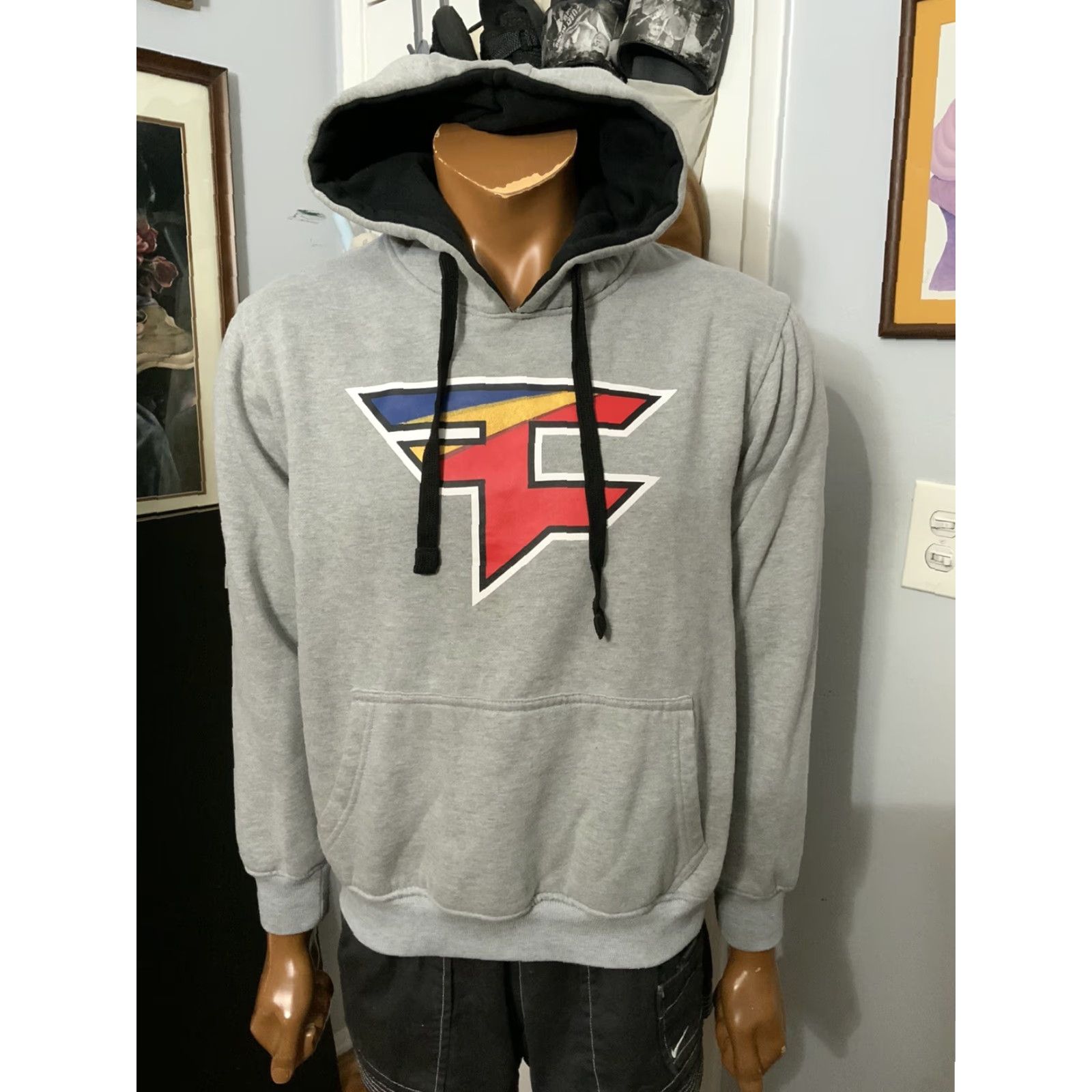 Logo 7 Faze Clan Hoodie Shirt Pullover Mens S Heather Gray Esports Video Game Logo Sweatshirt Sz. S Size US S / EU 44-46 / 1 - 7 Thumbnail