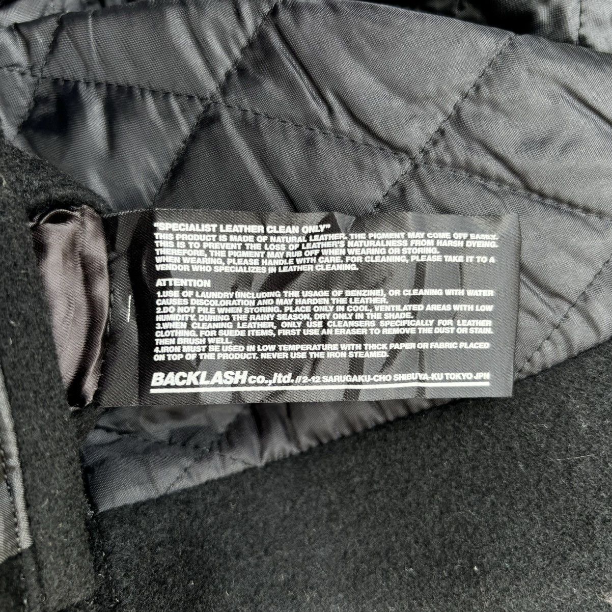 Isamu Katayama Backlash Isamu Katayama Backlash Wool Leather Stadium Jacket Size US M / EU 48-50 / 2 - 13 Thumbnail