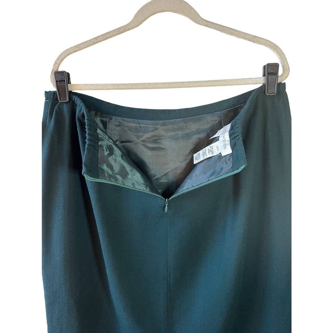 Jones New York Jones New York | Vintage Emerald Green Wool Pencil Skirt Size 30" / US 8 / IT 44 - 7 Thumbnail