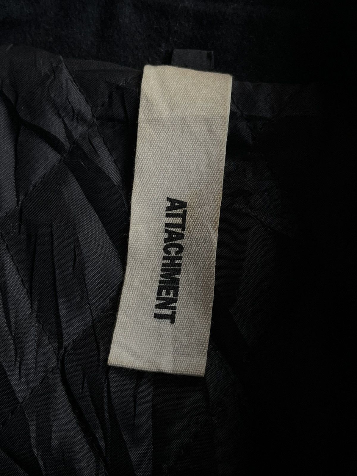 14th Addiction 2000s ATTACHMENT JAPANESE WOOL JACKET BIKERS RAMONES ZIPPER Size US M / EU 48-50 / 2 - 8 Thumbnail