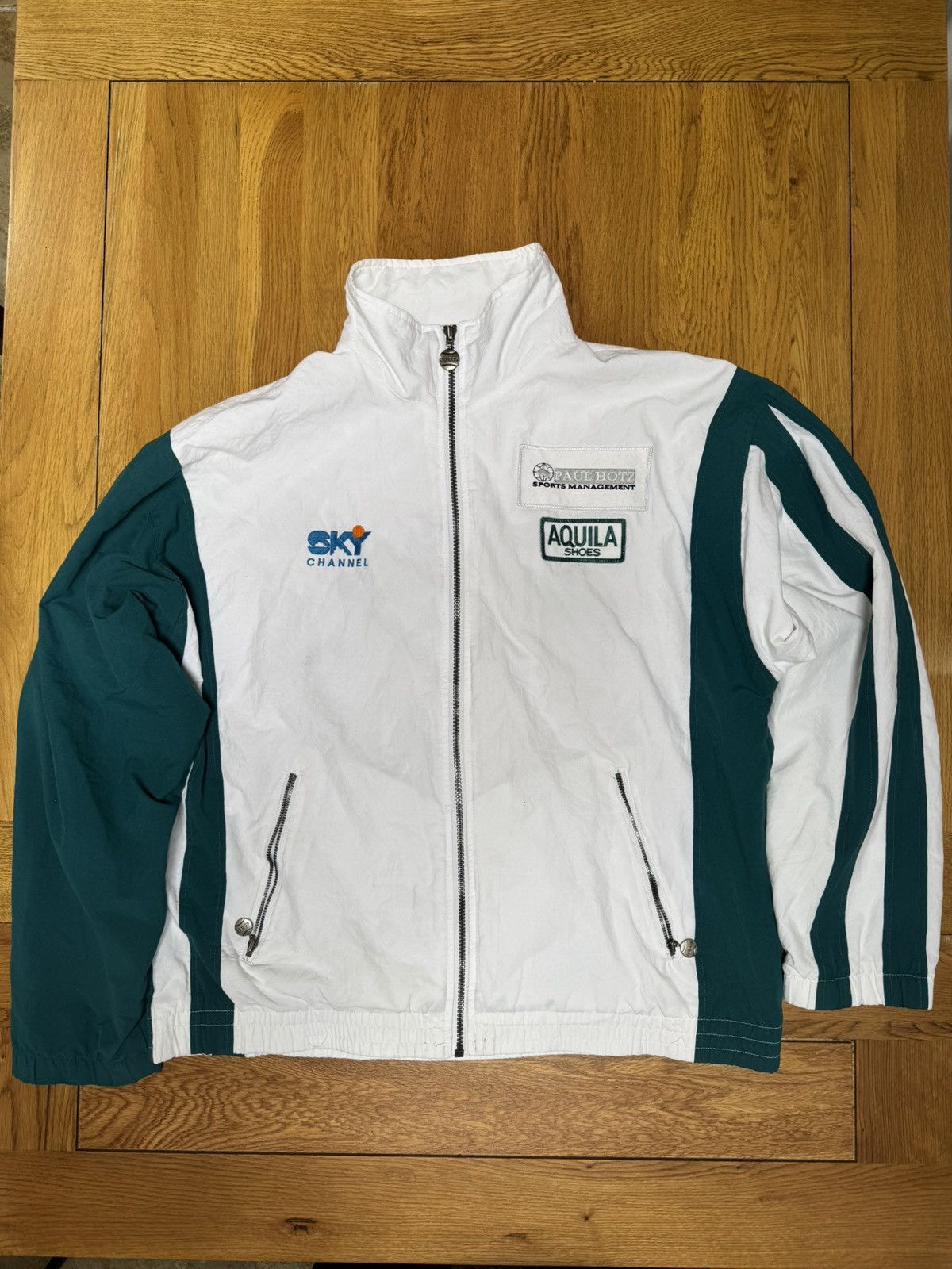 Adidas Vintage Mens Adidas Medium Team Fenech Track Jacket Size US M / EU 48-50 / 2 - 1 Thumbnail