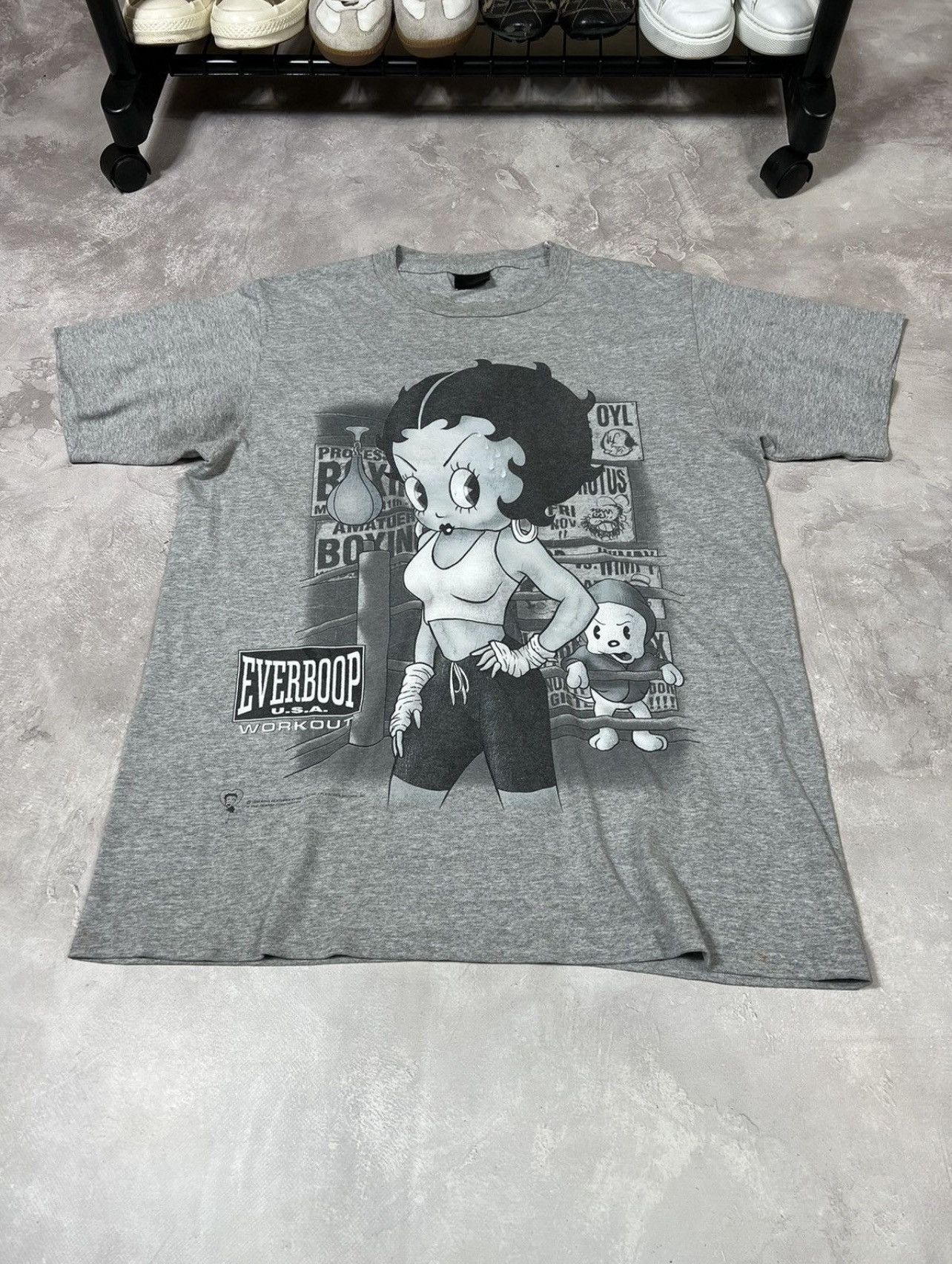 Vintage Vintage Betty Boops 1996 Single Stitch Tee Size US M / EU 48-50 / 2 - 2 Thumbnail