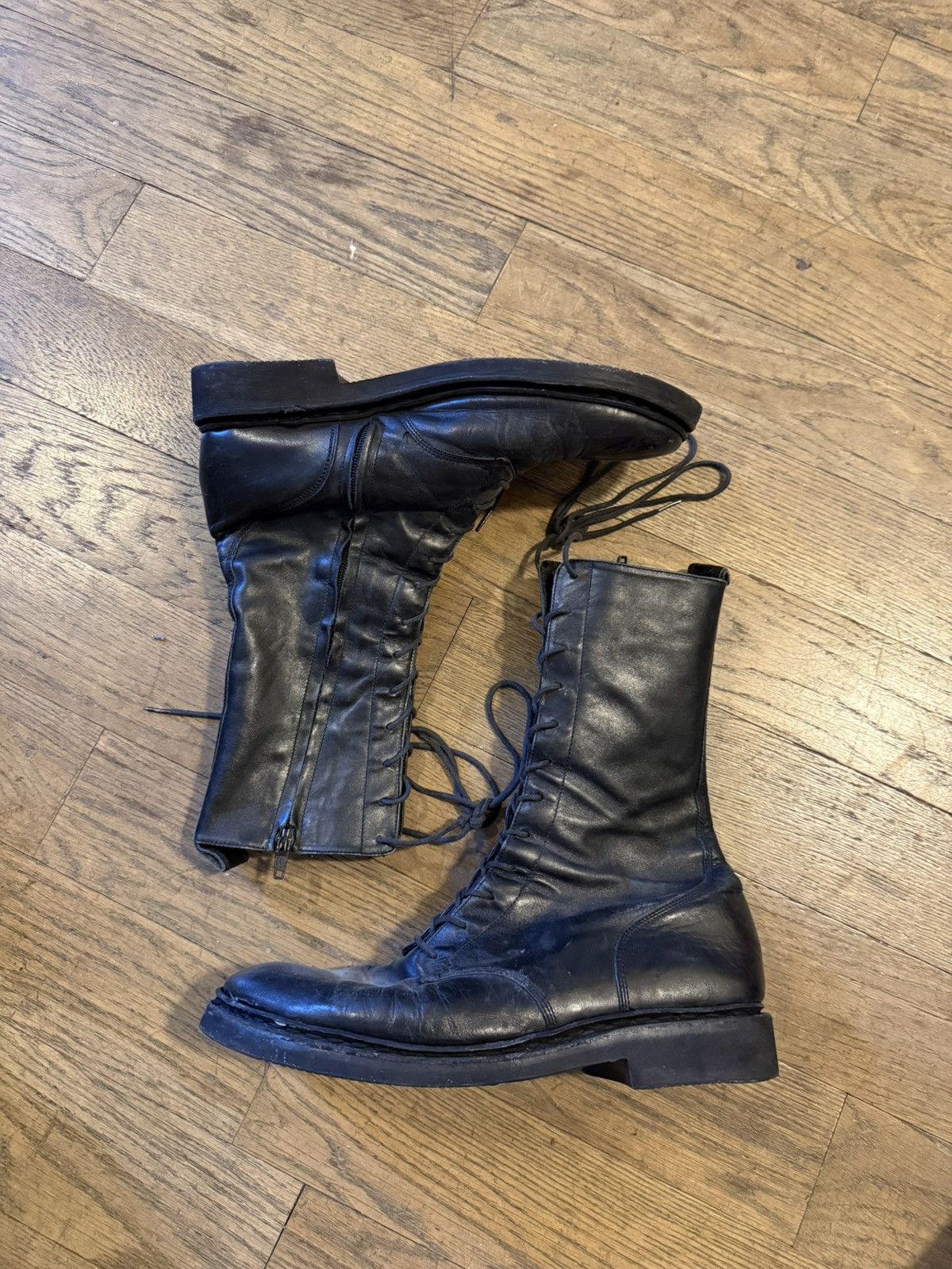 Balmain Balmain decarnin SS11 ranger boots Size US 7 / EU 40 - 2 Thumbnail
