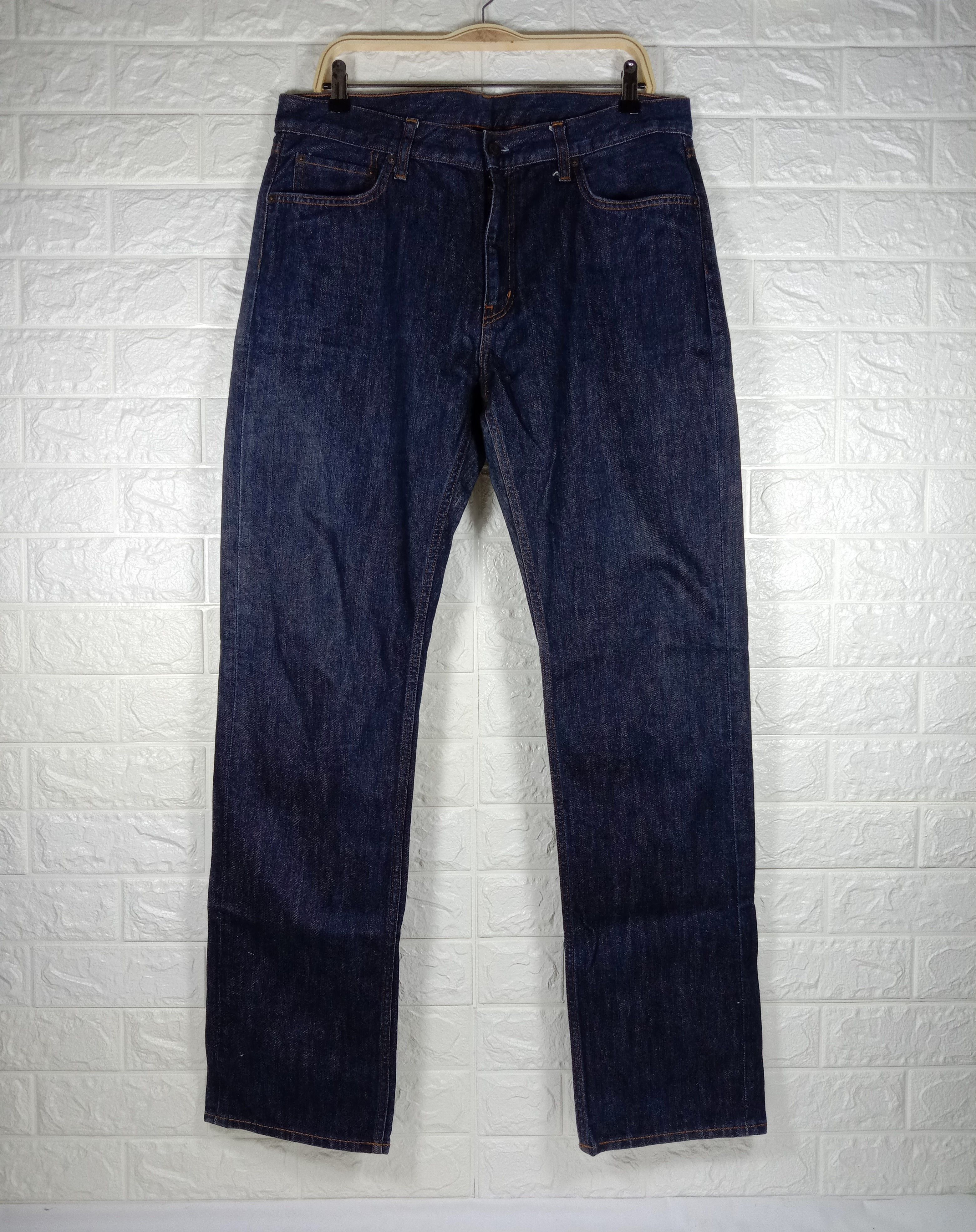 Uniqlo Japanese Brand Uniqlo Indigo Blue Jeans Size US 36 / EU 52 - 1 Thumbnail