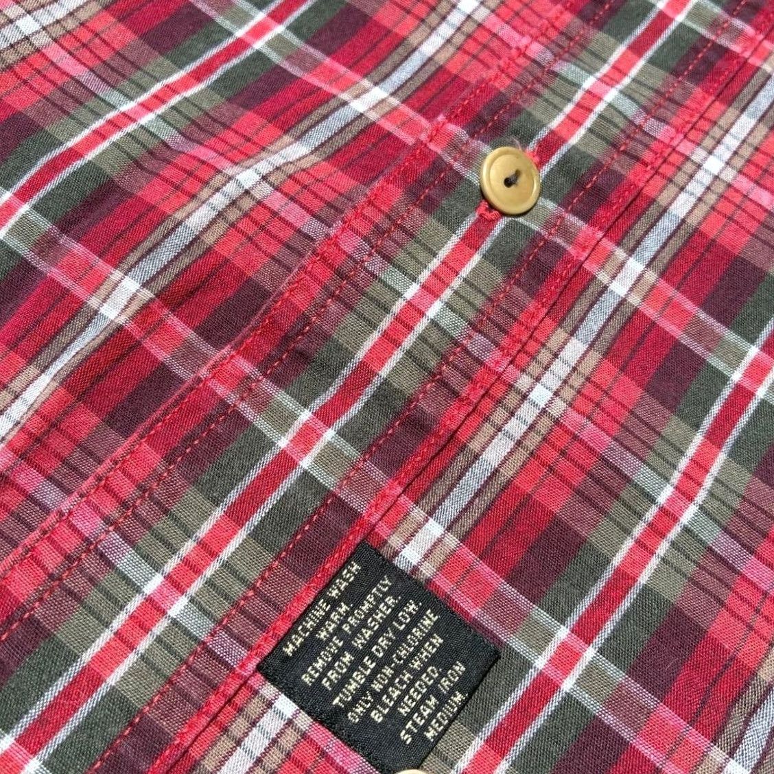 Ralph Lauren RRL Ralph Lauren Red Check Shirt Mens M Casual Used Size US M / EU 48-50 / 2 - 6 Thumbnail