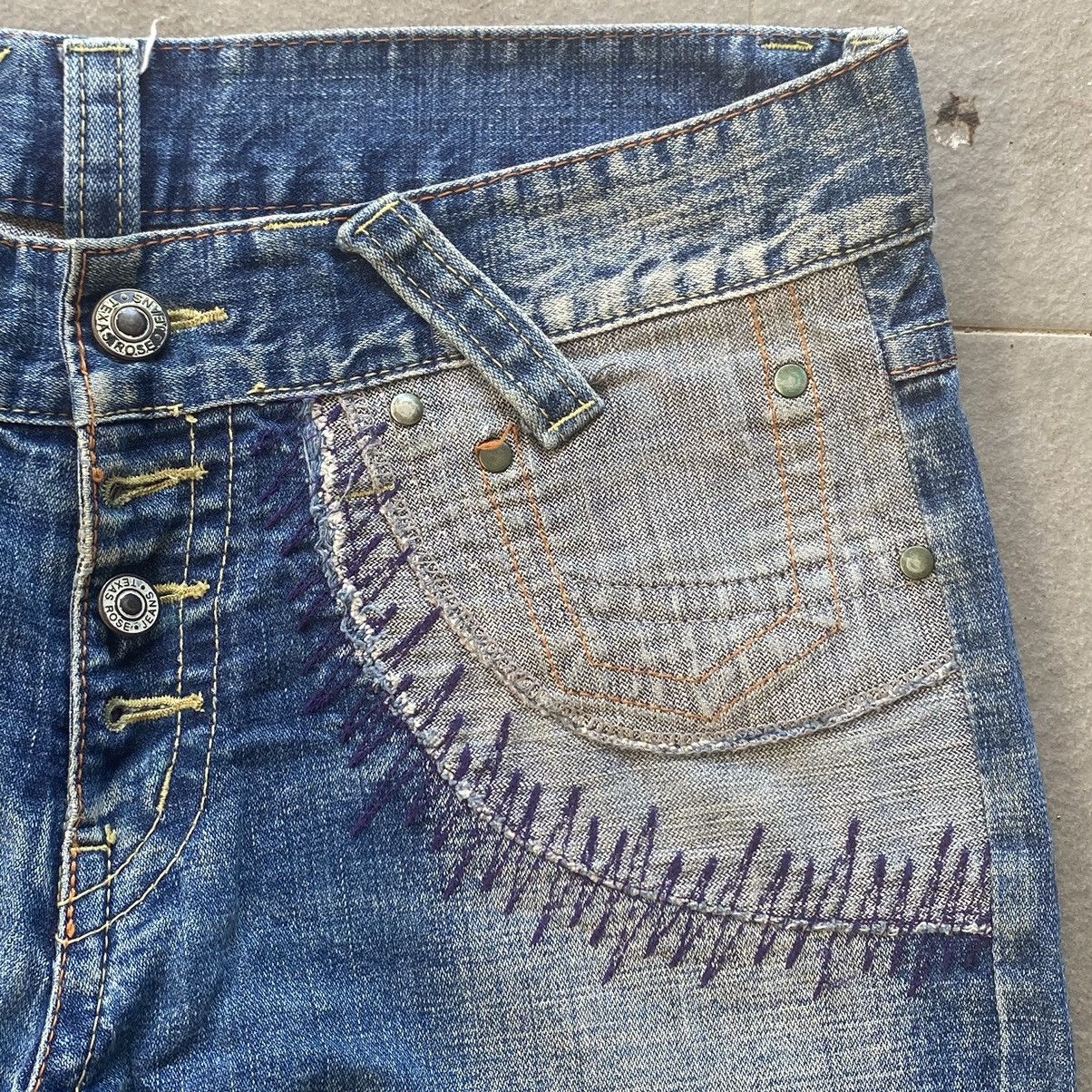 Other Distressed denim reverse pocket design Size US 34 / EU 50 - 3 Thumbnail