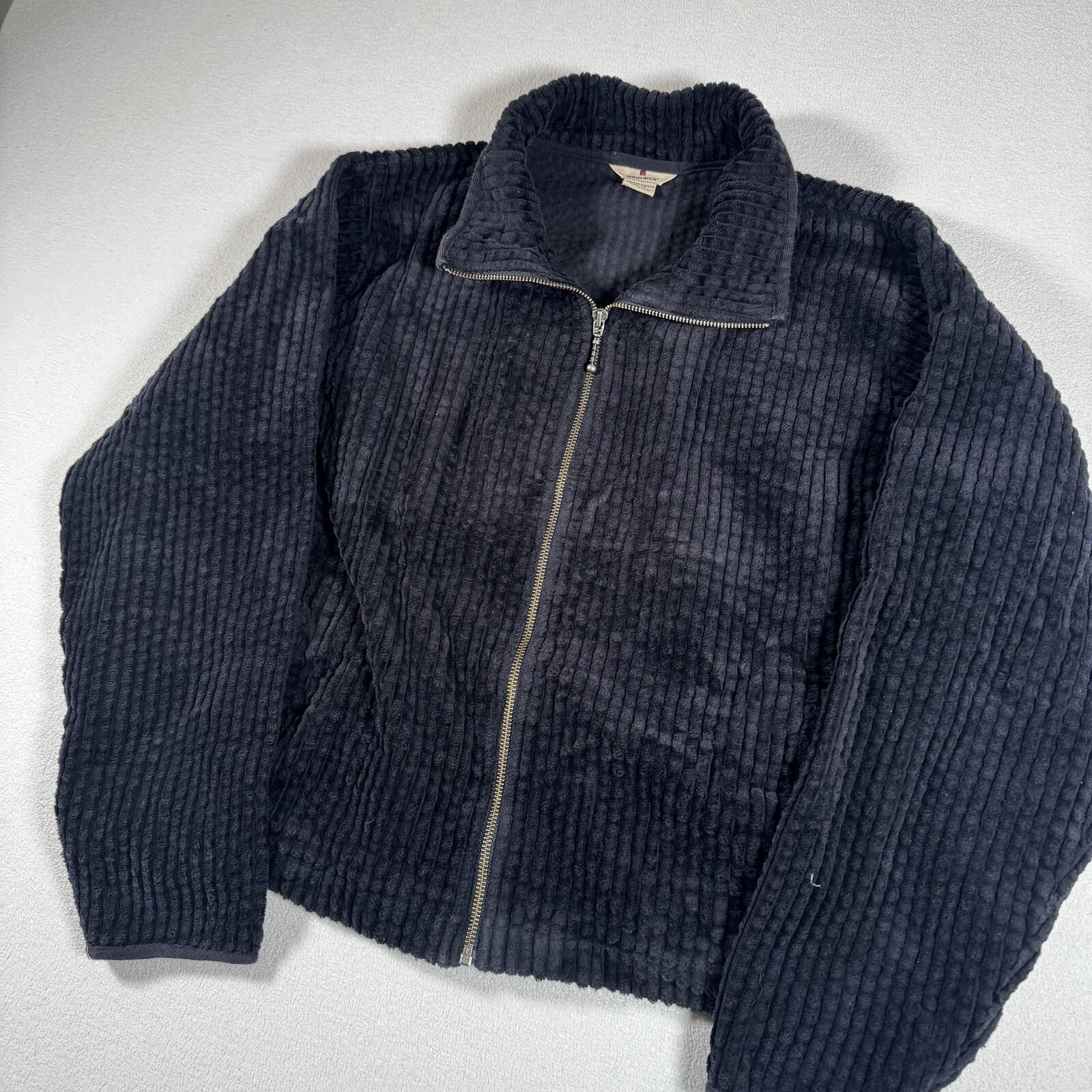Woolrich Woolen Mills Vintage Y2K Woolrich Corduroy Cropped Zip Up Jacket Size XL / US 12-14 / IT 48-50 - 8 Thumbnail